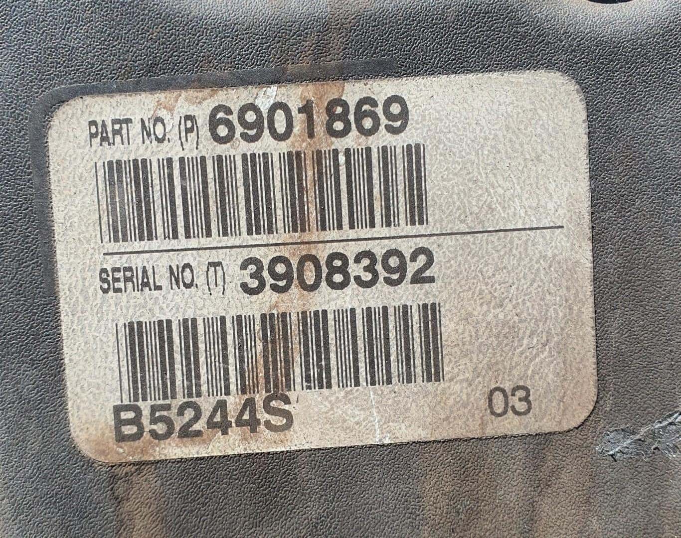 Moteur B 5244 S4 vue 8