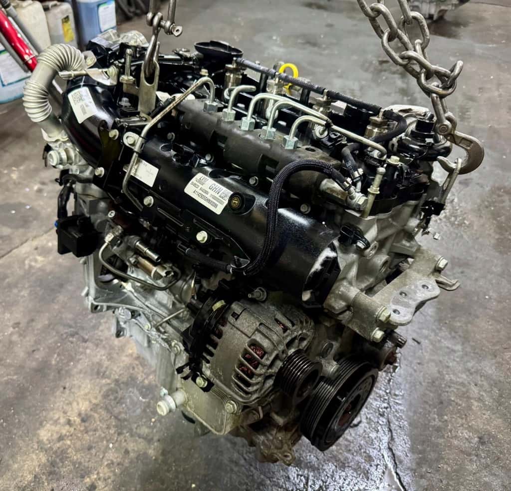 Moteur B 16 DTE vue 2