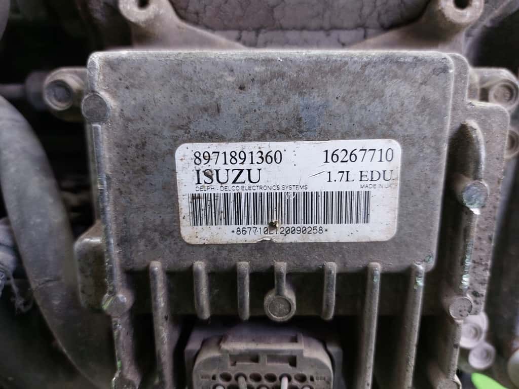 Moteur Y 17 DT vue 2