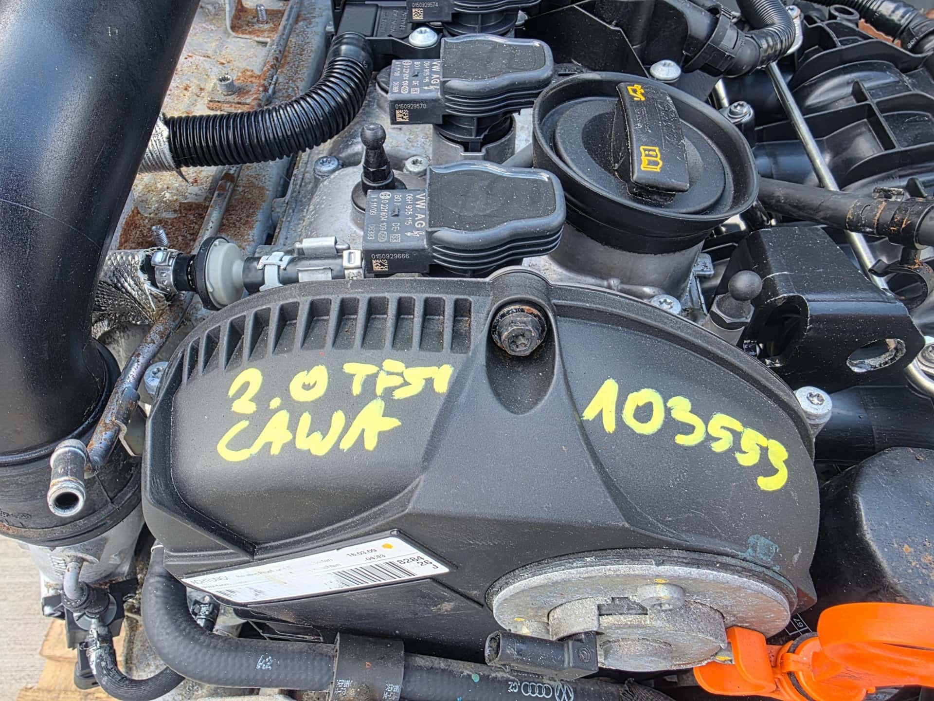 Moteur CAWA vue 15