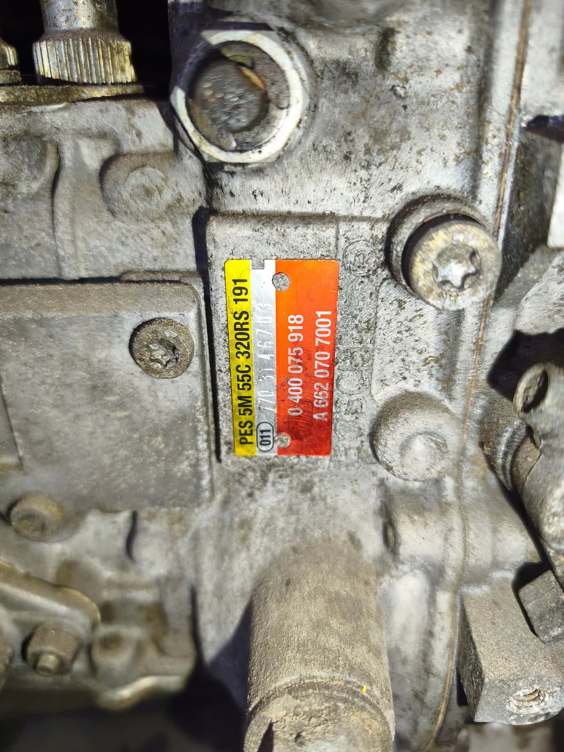 Moteur MB OM 601 vue 13
