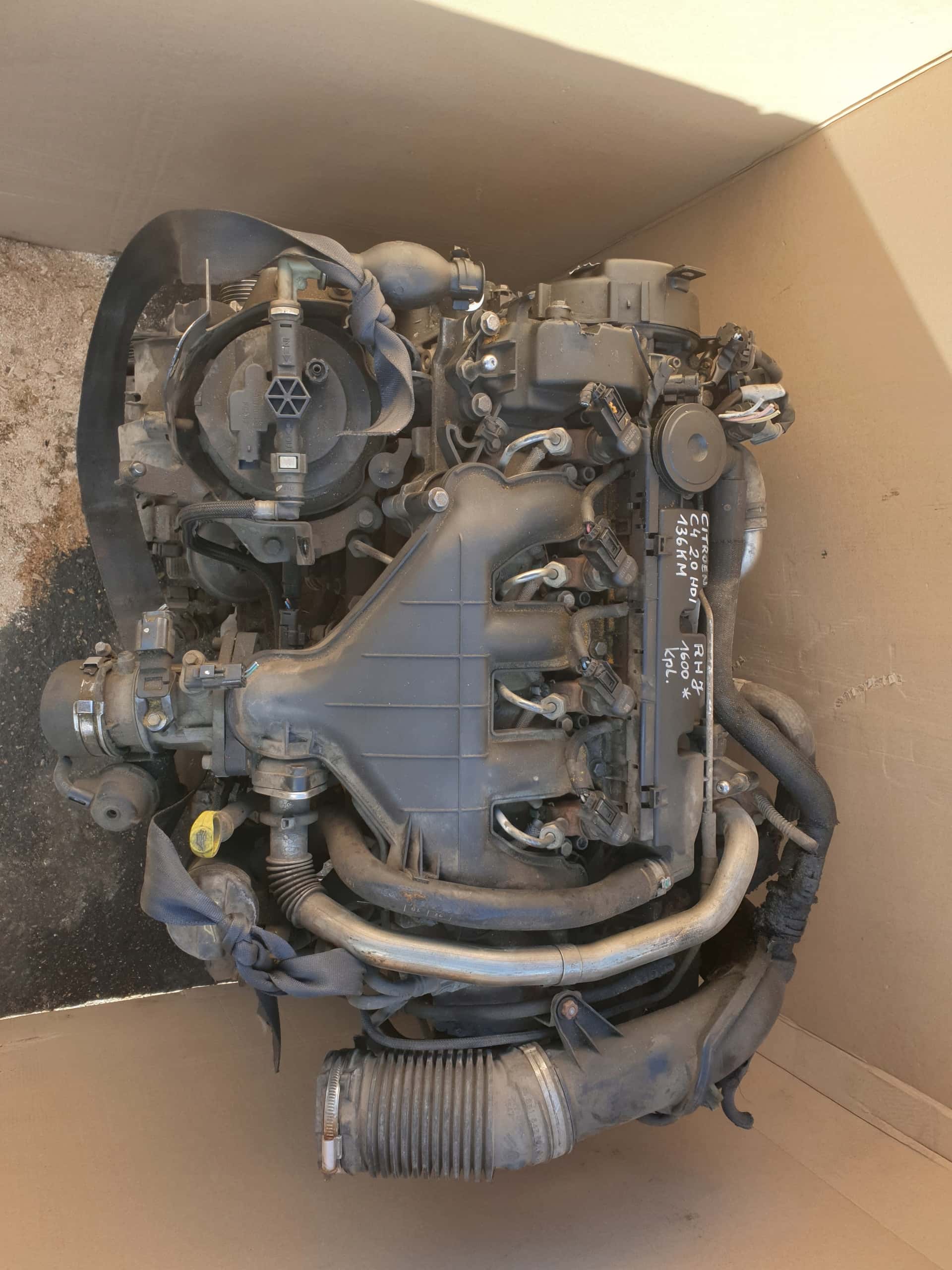 Moteur RHJ (DW10BTED4) vue 2