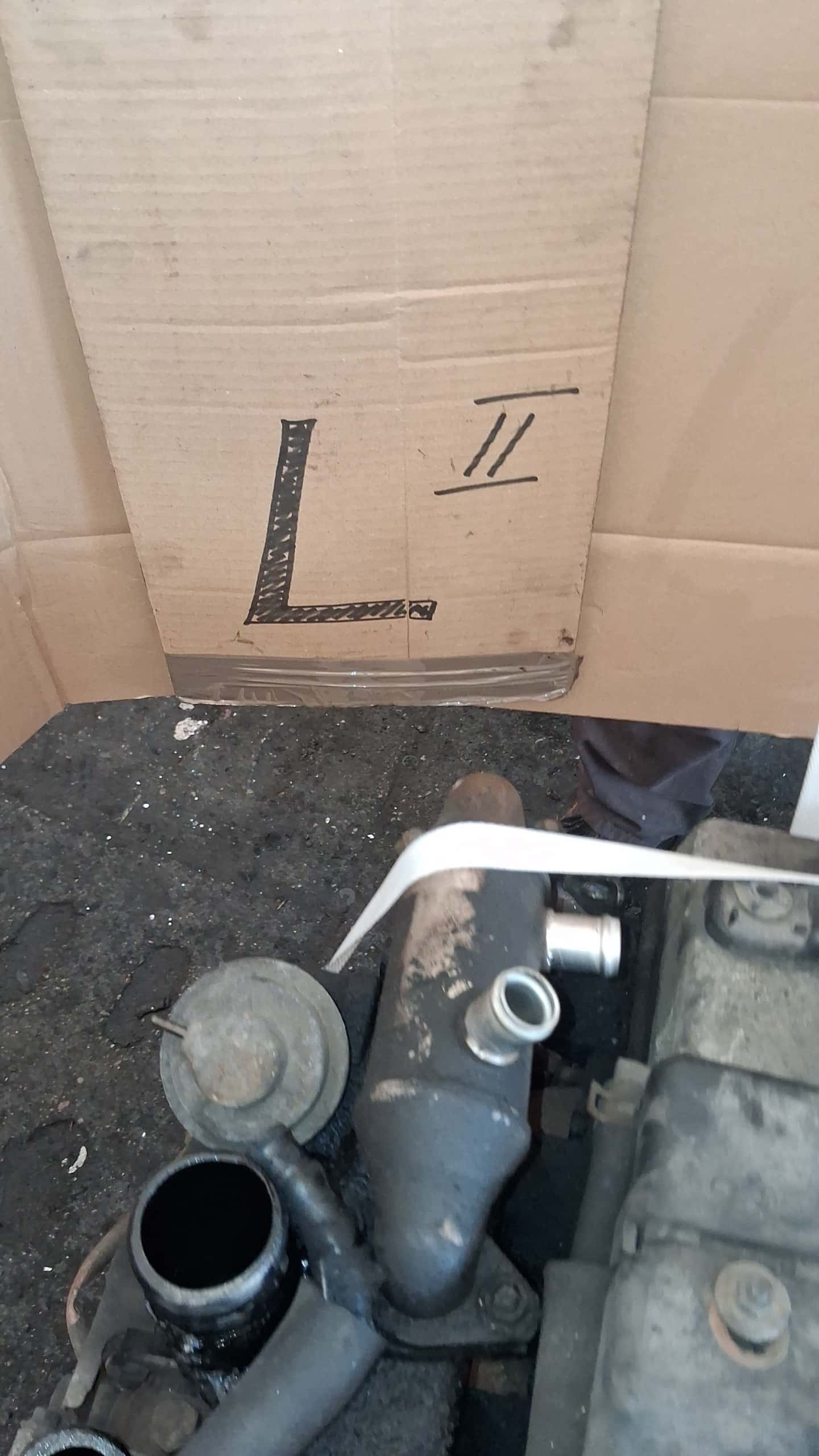 Moteur 4D56 (16V) vue 2