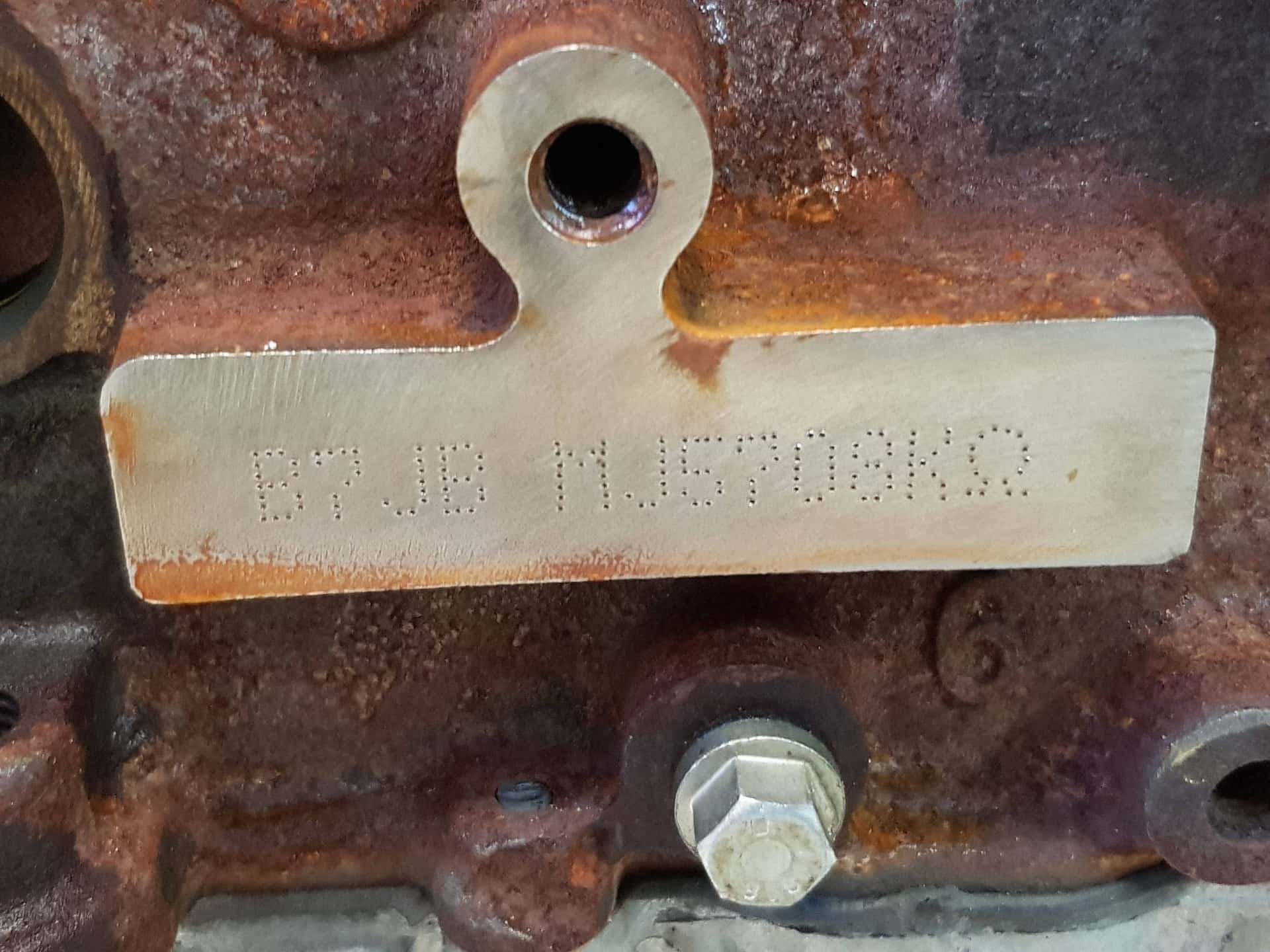 Moteur B7JB vue 7