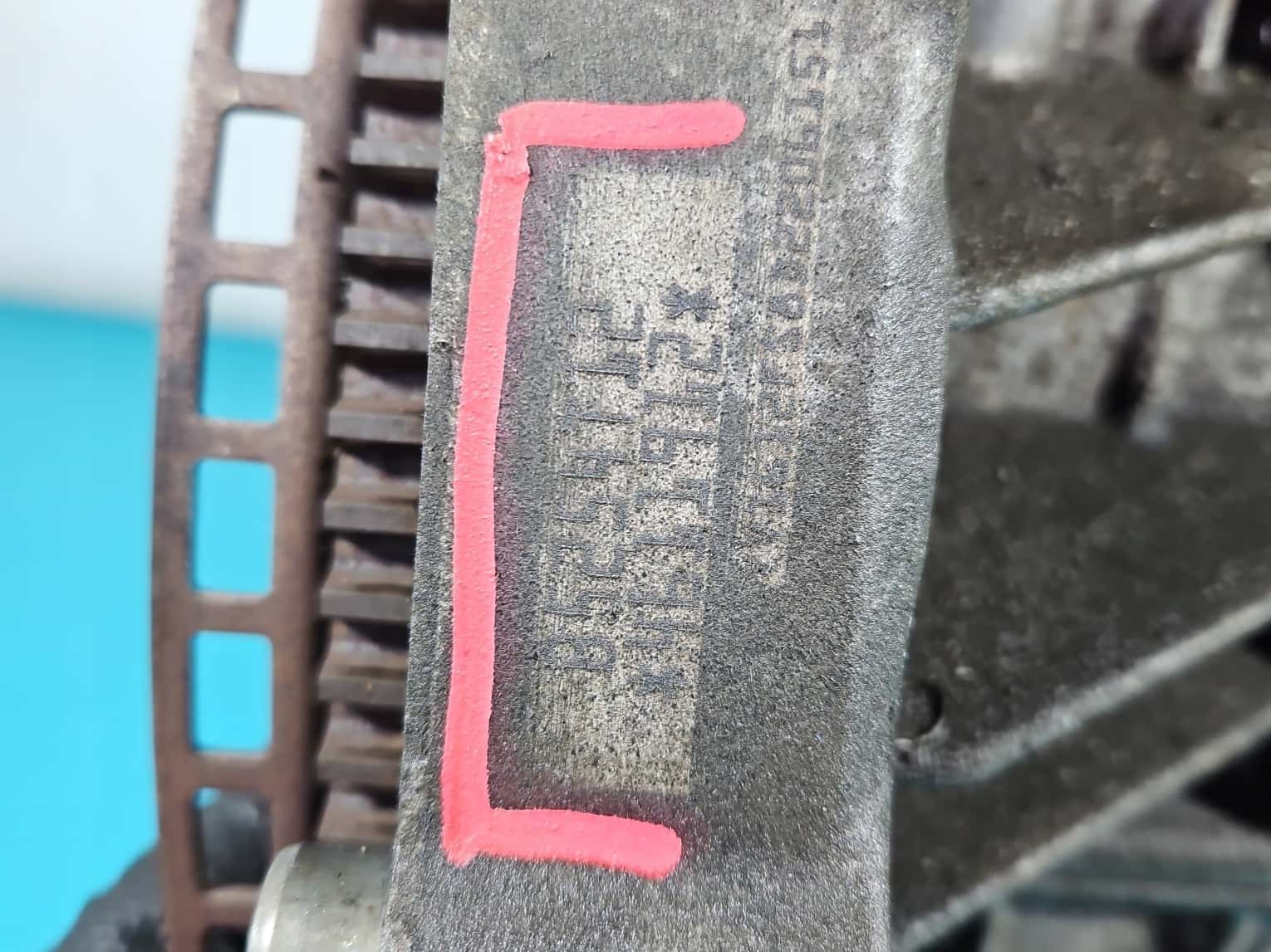 Moteur B 5254 T12 vue 6