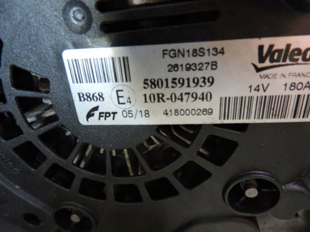 Moteur F1AGL411U vue 2