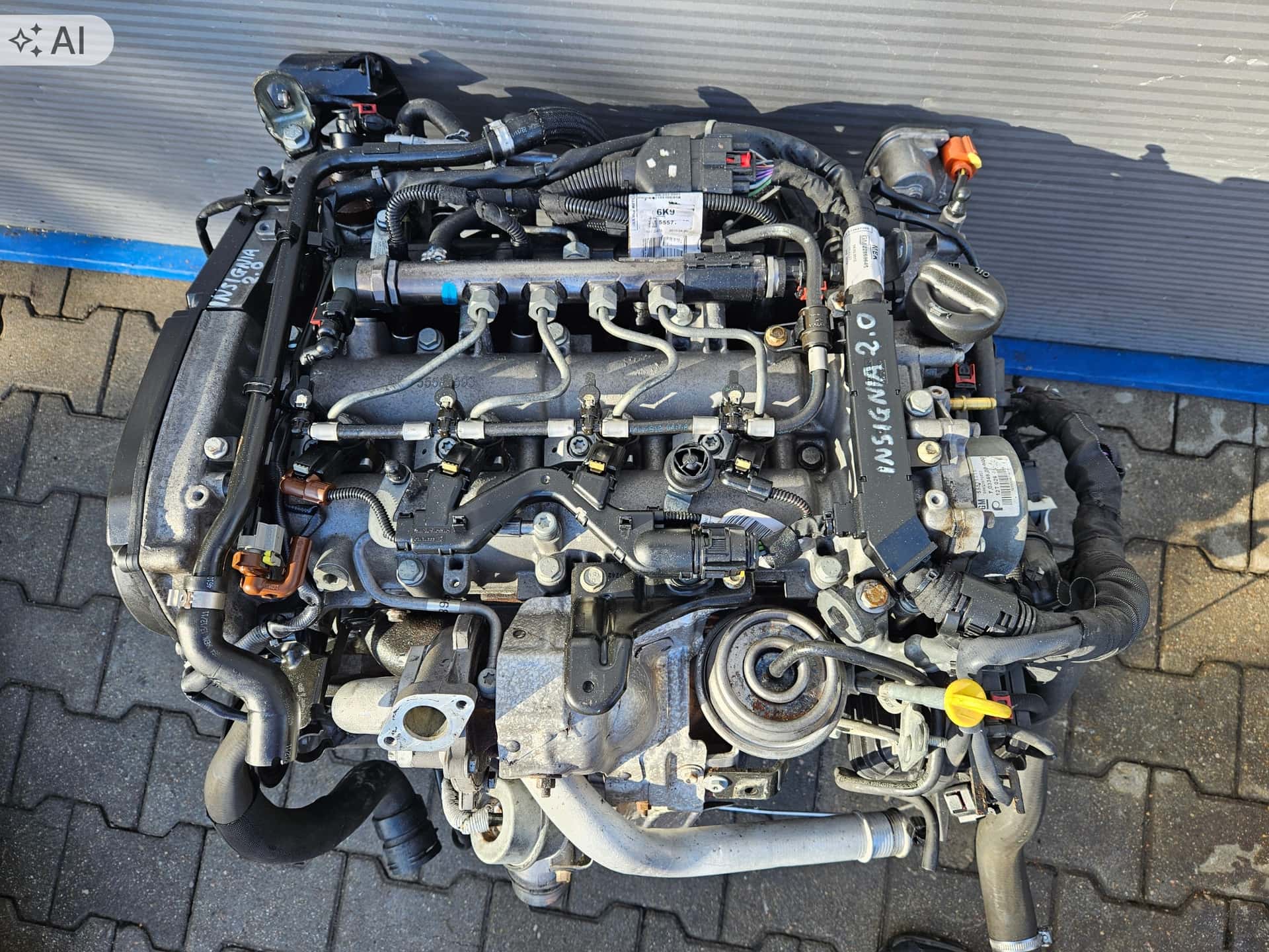 Moteur A 20 DTR vue 2