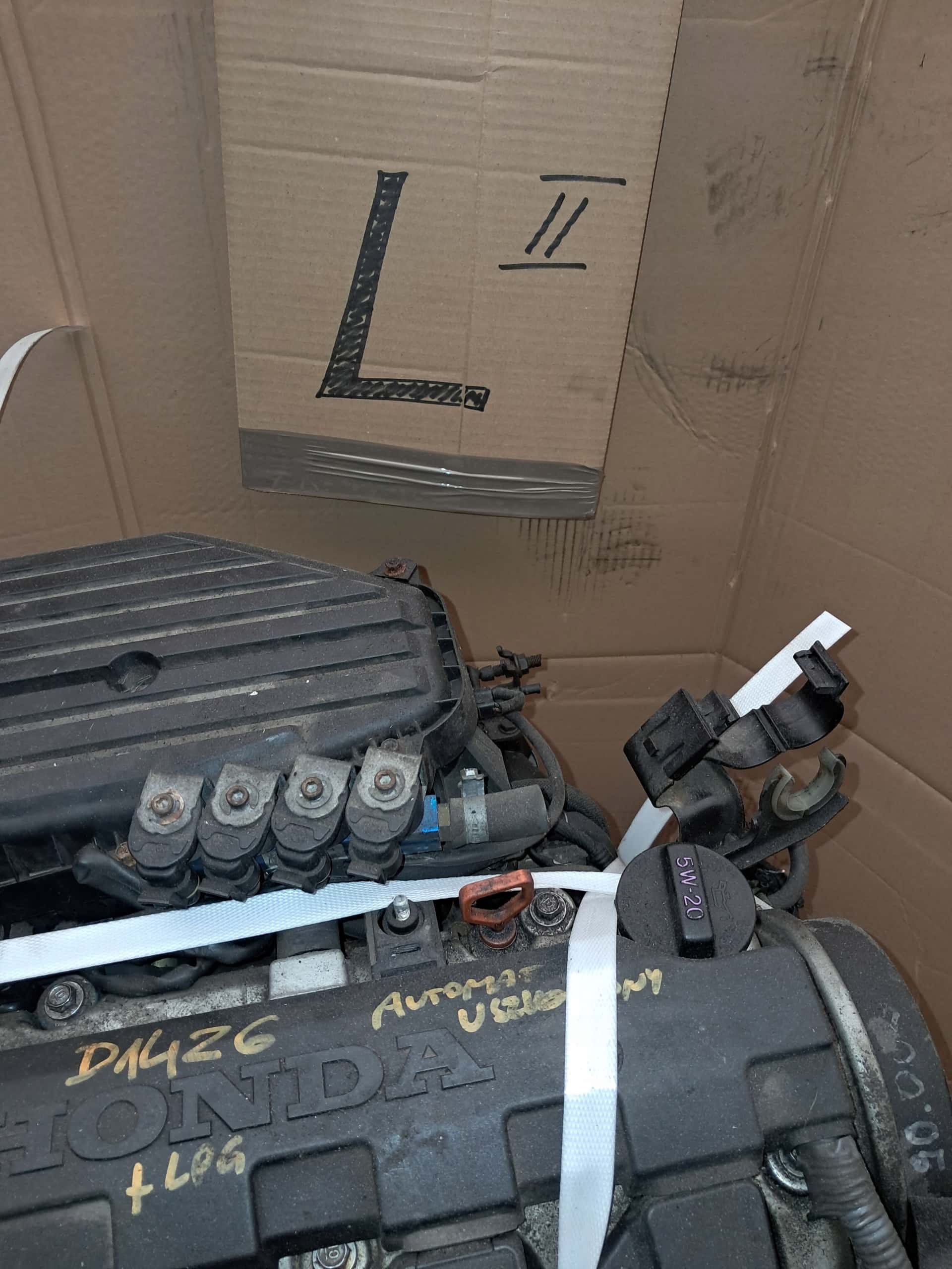 Moteur D14Z6 vue 2