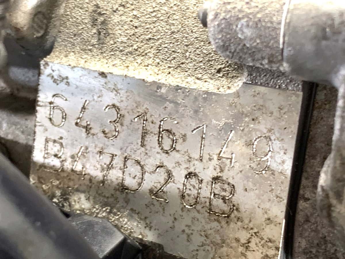 Moteur B47 D20 B vue 9