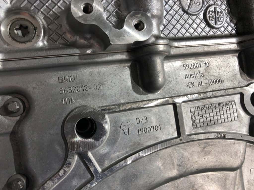 Moteur B38 A15 P vue 5