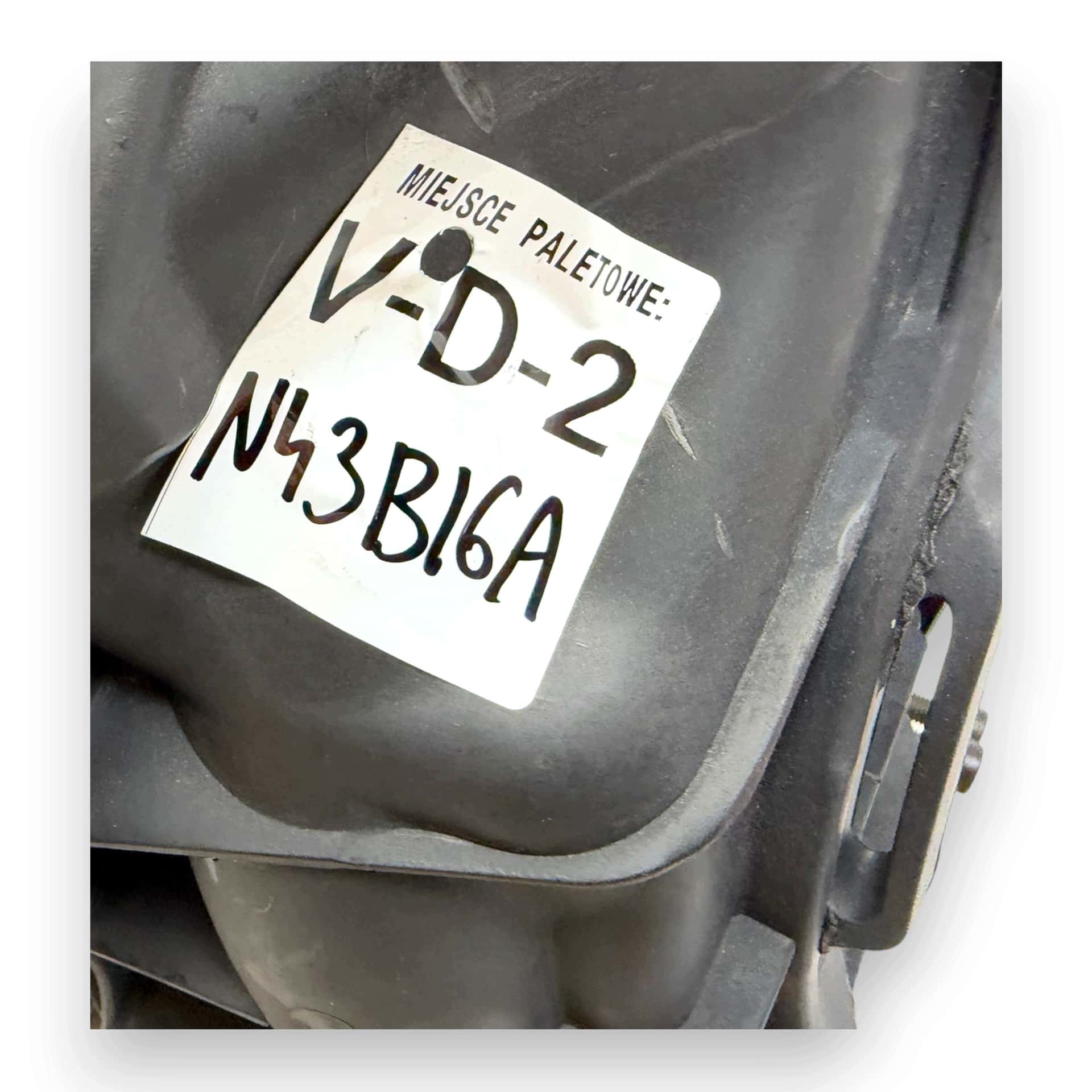 Moteur N43 B16 A vue 12