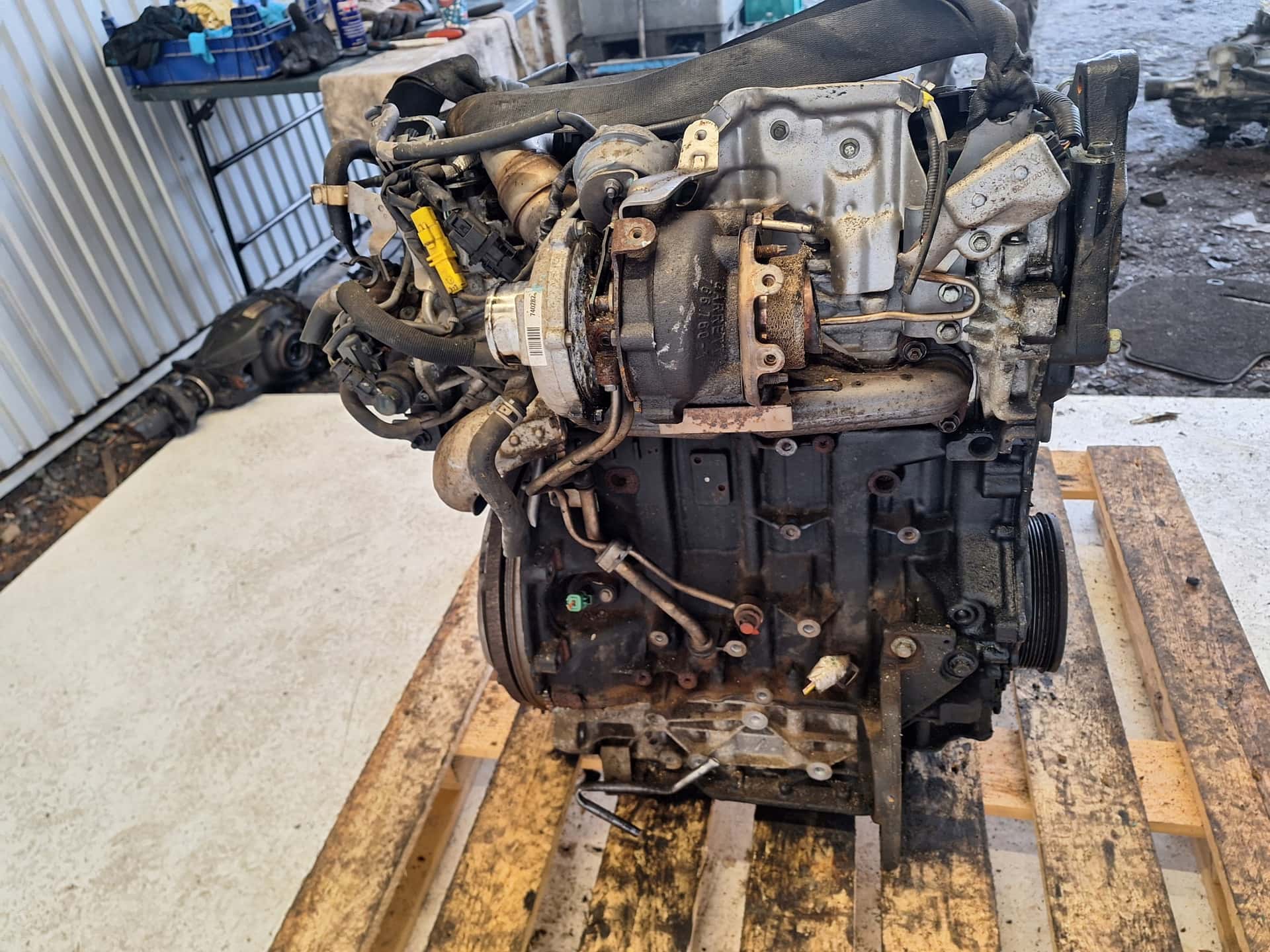 Moteur M9R vue 3