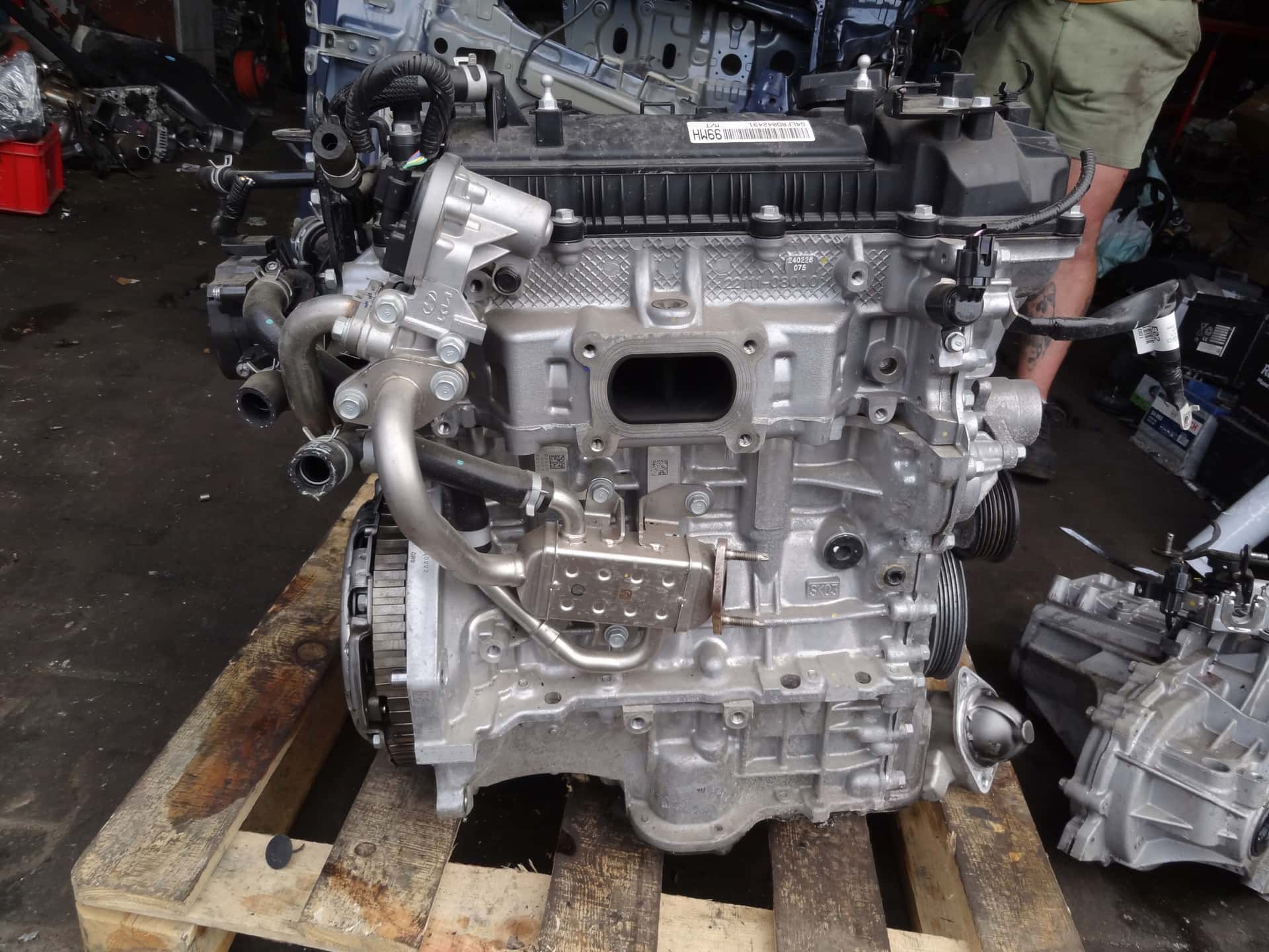 Moteur G4LF vue 4