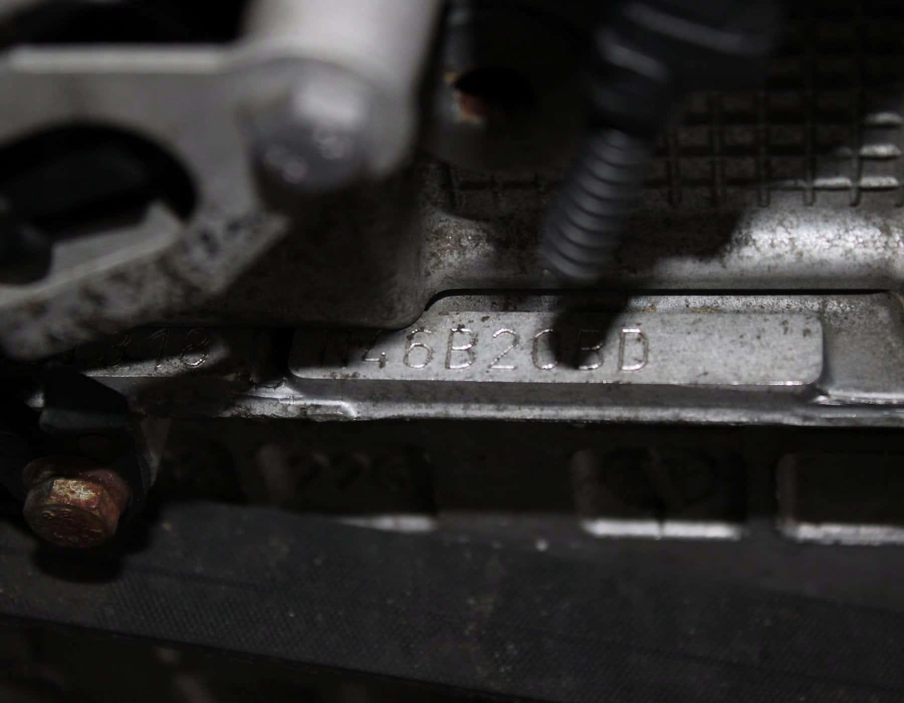 Moteur N46 B20 BD vue 3