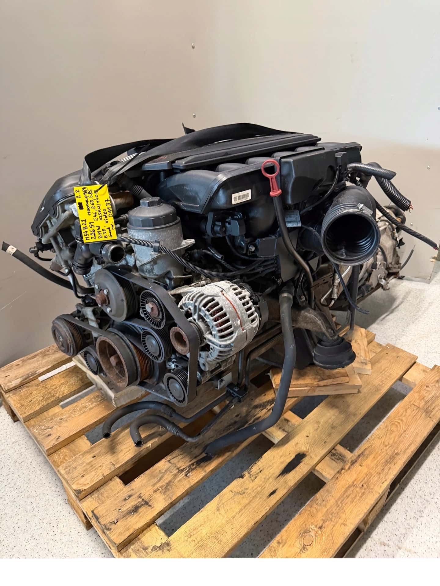 Moteur M54 B22 (226S1) vue 2