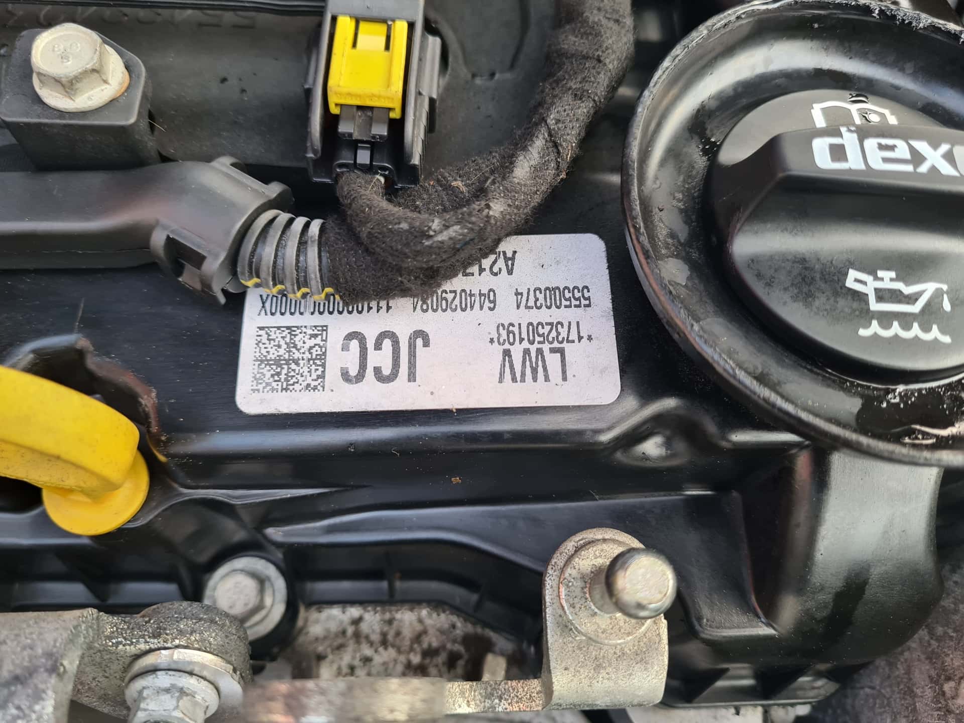 Moteur B 16 DTU vue 4