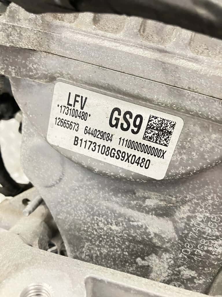 Moteur B 15 SFL vue 4
