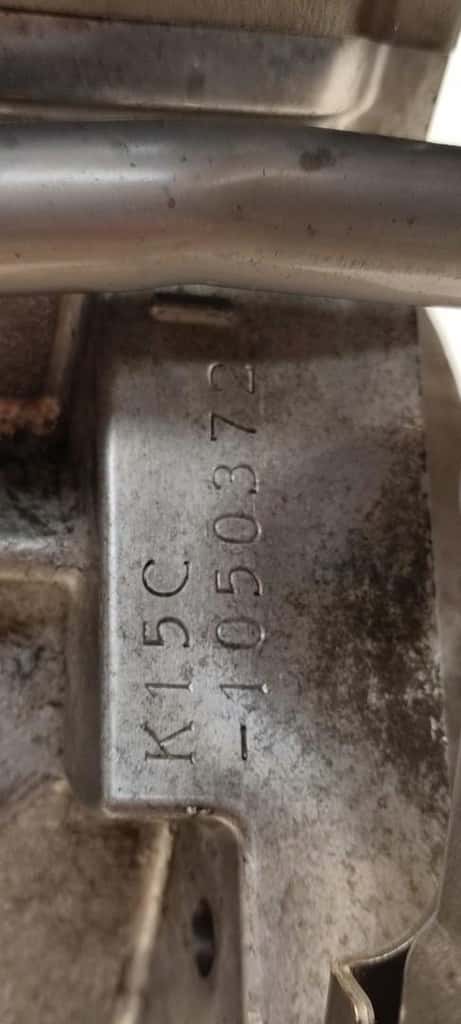 Moteur K15C vue 4
