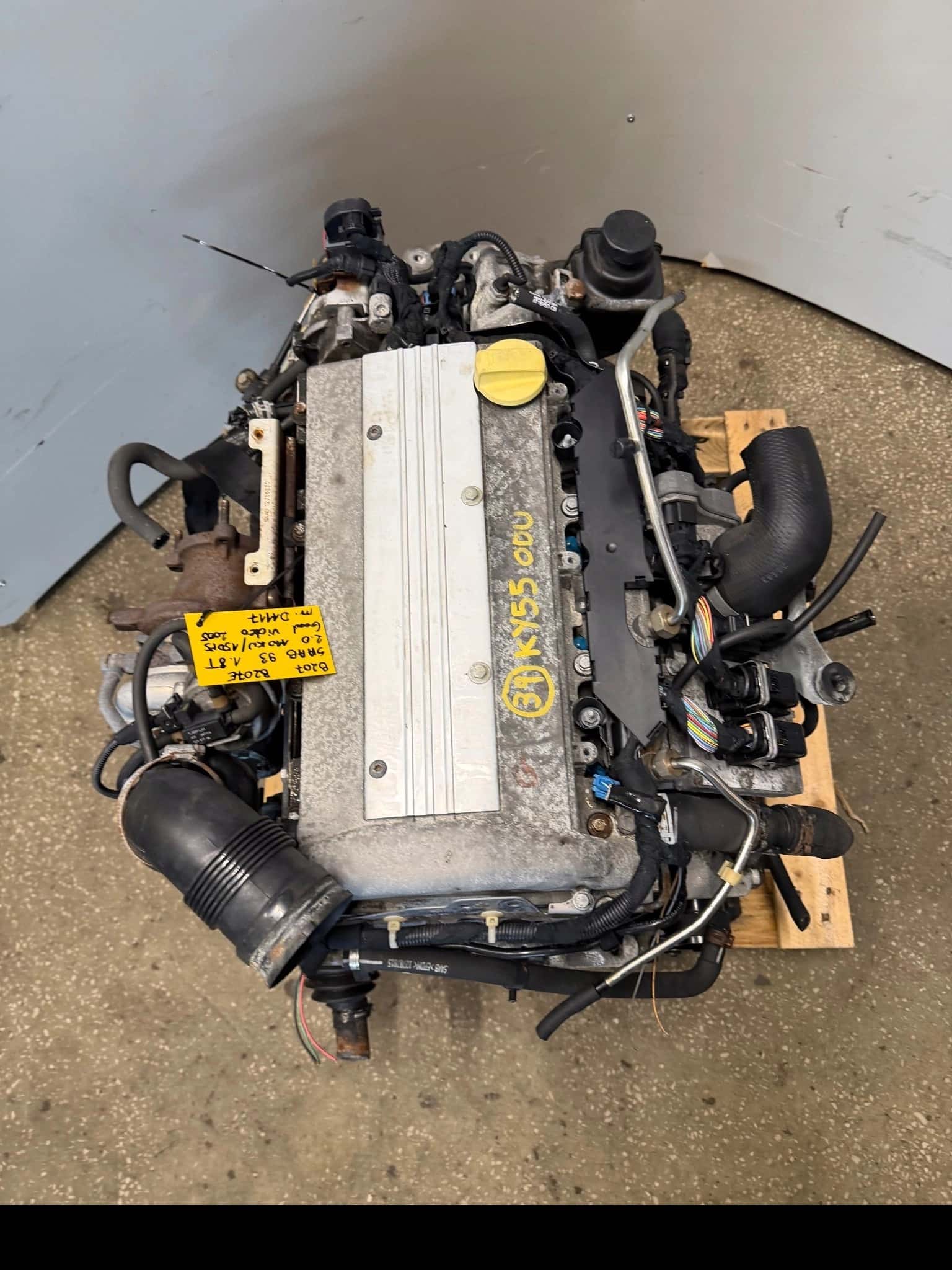 Moteur B207E vue 3