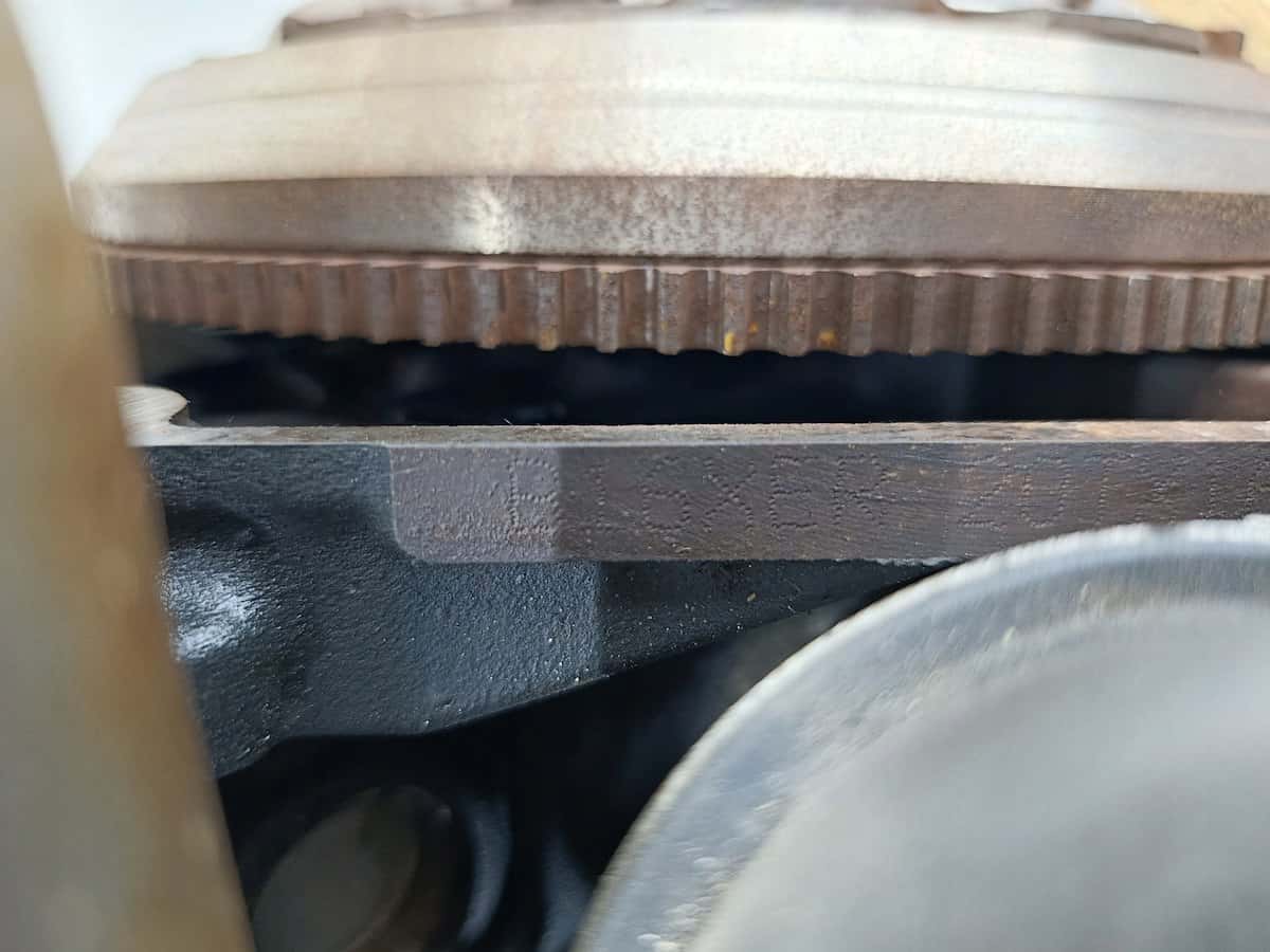 Moteur B 16 XER vue 11
