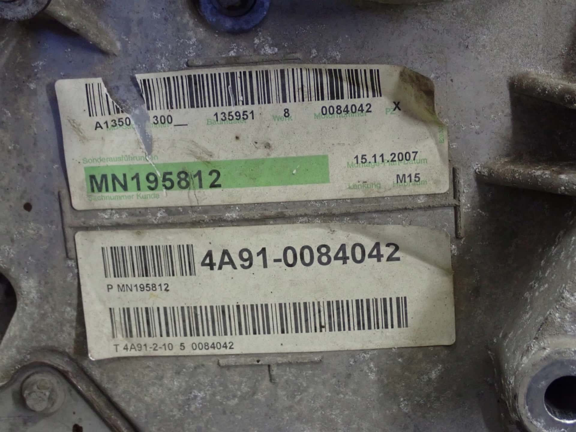 Moteur 4A91 vue 2