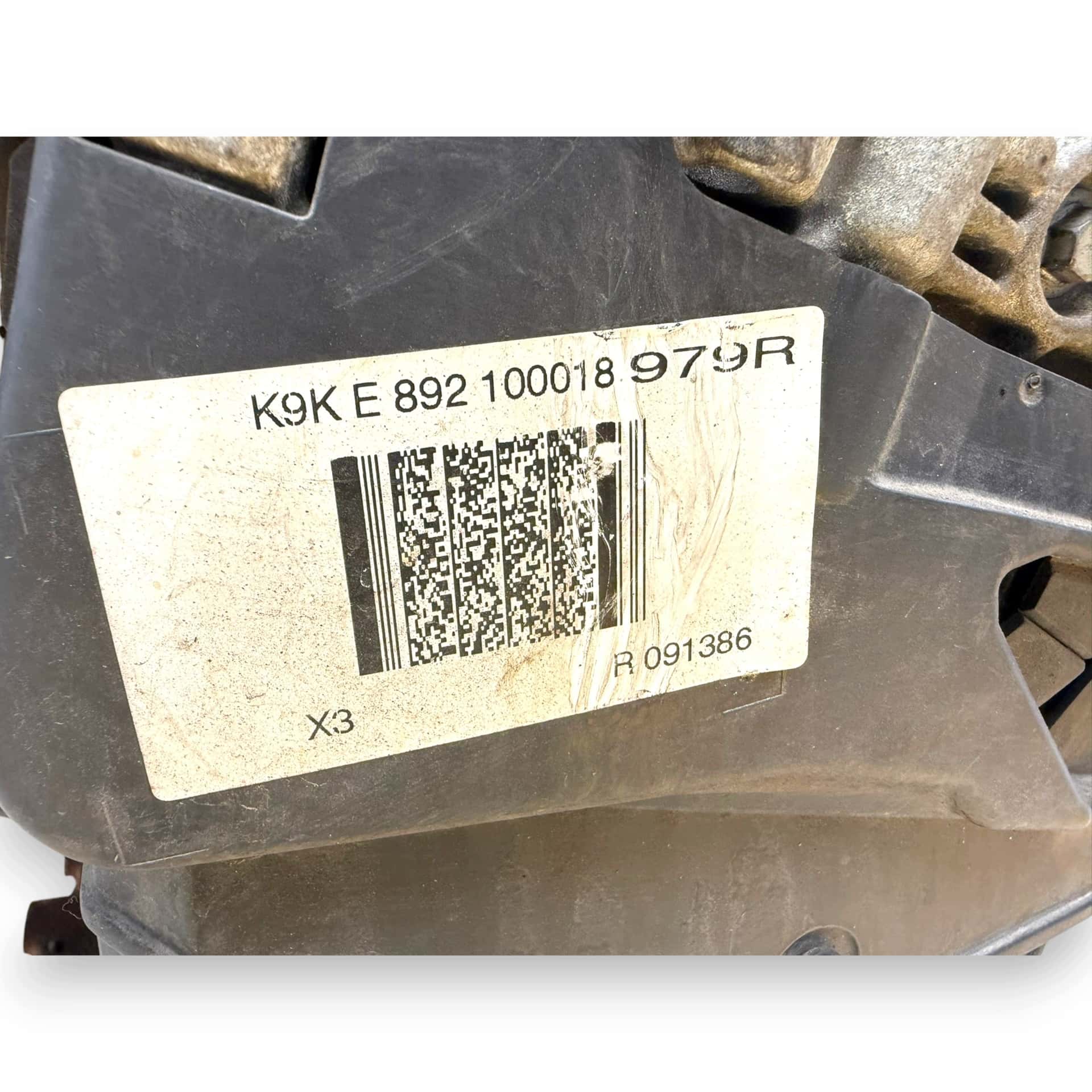 Moteur K9K 892 vue 3