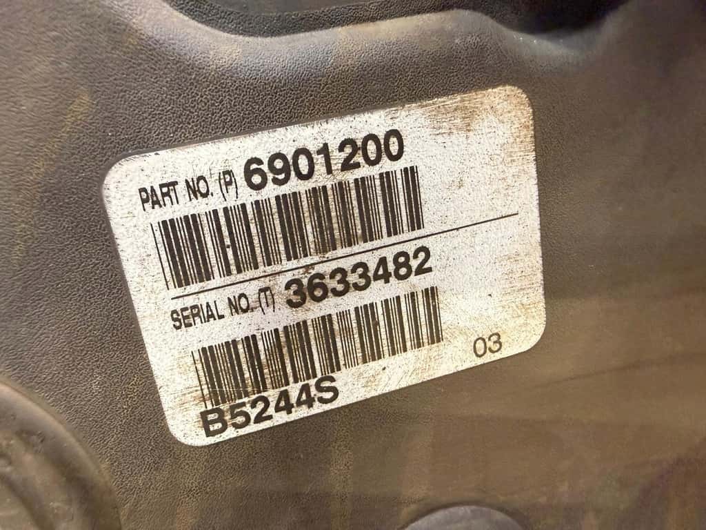 Moteur B 5244 S4 vue 2