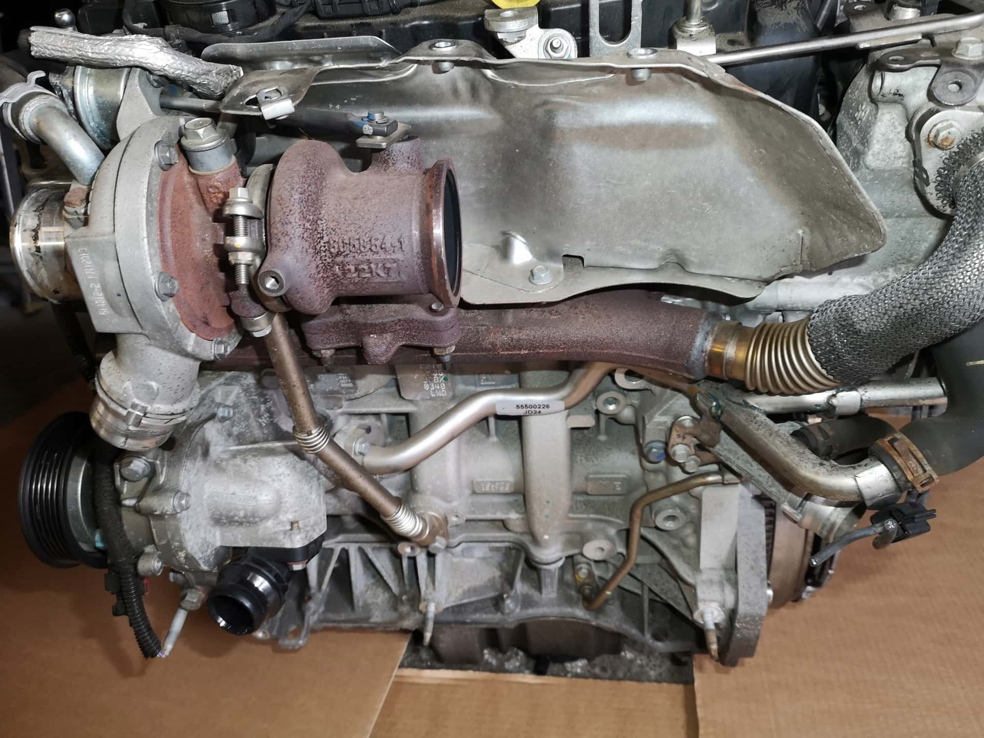 Moteur B 16 DTE vue 3