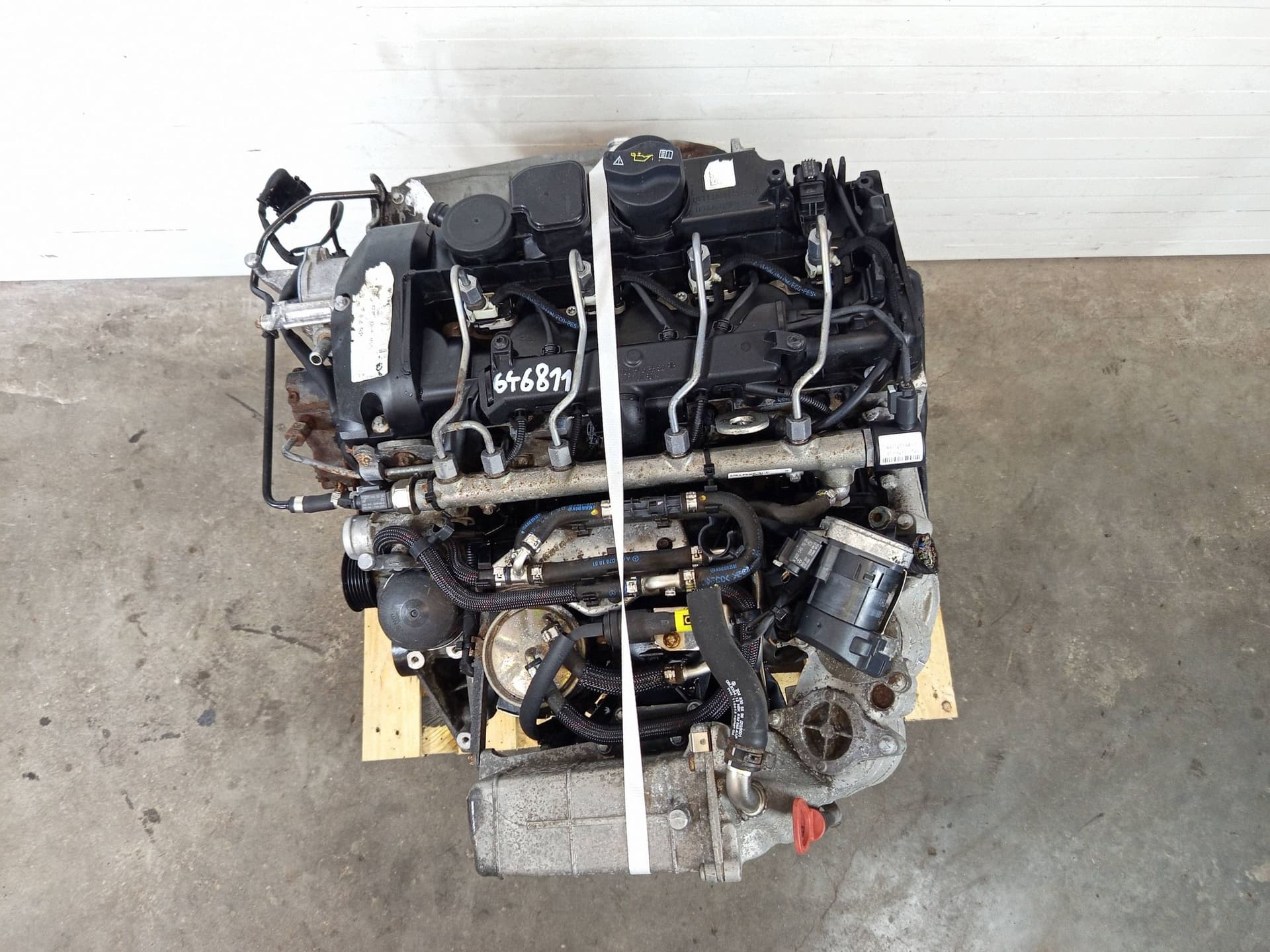 Moteur M 156.985 — vue 3