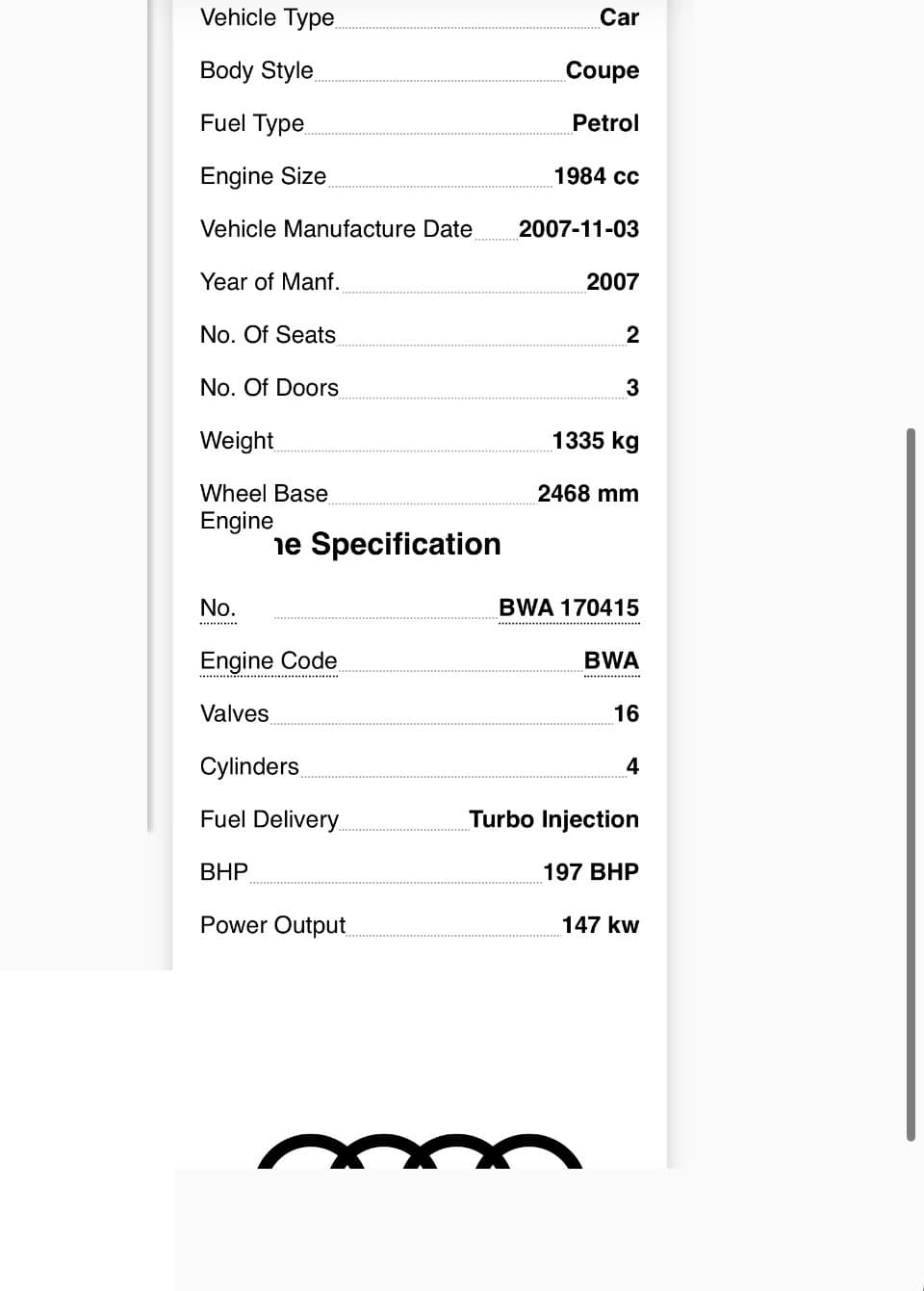 Moteur BWA — vue 13