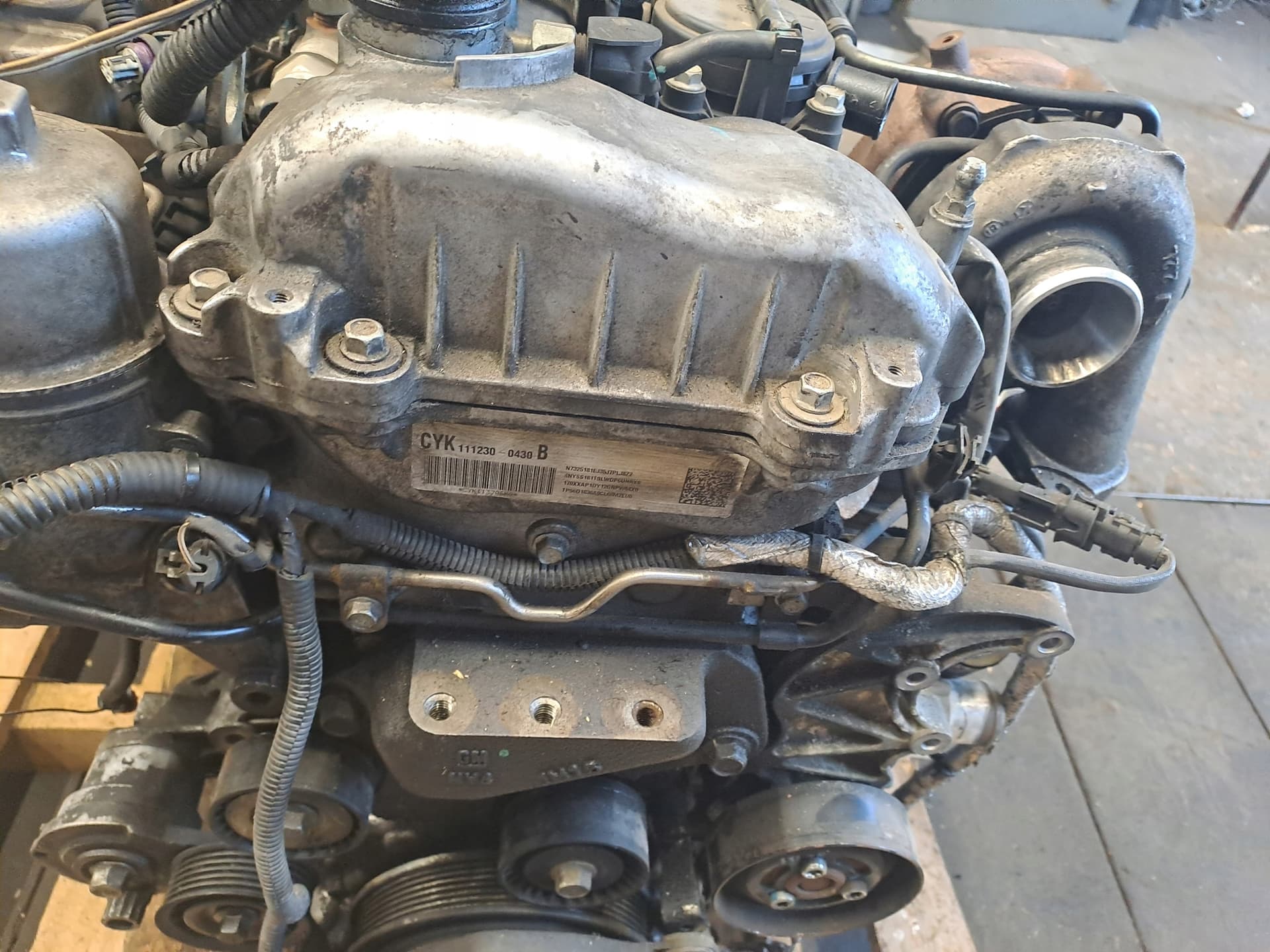 Moteur A 22 DM — vue 2