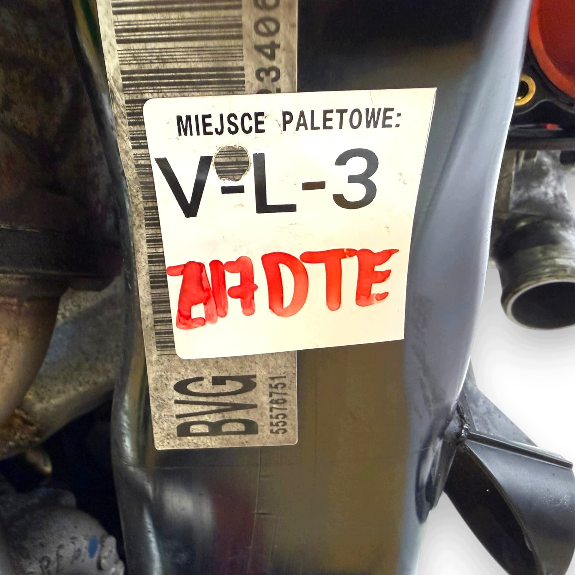 Moteur A 17 DTE — vue 15