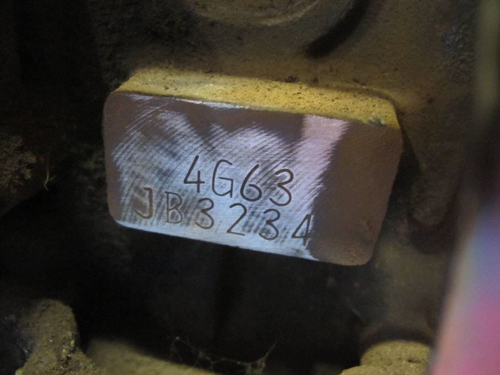 Moteur 4G63 (DOHC 16V) — vue 6
