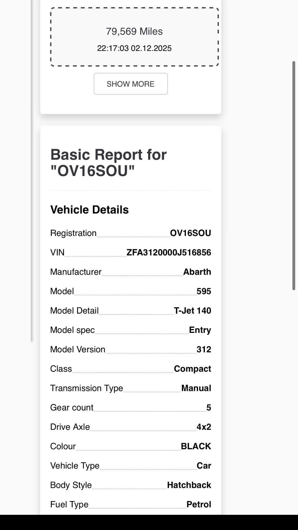 Moteur 312 A1.000 — vue 13