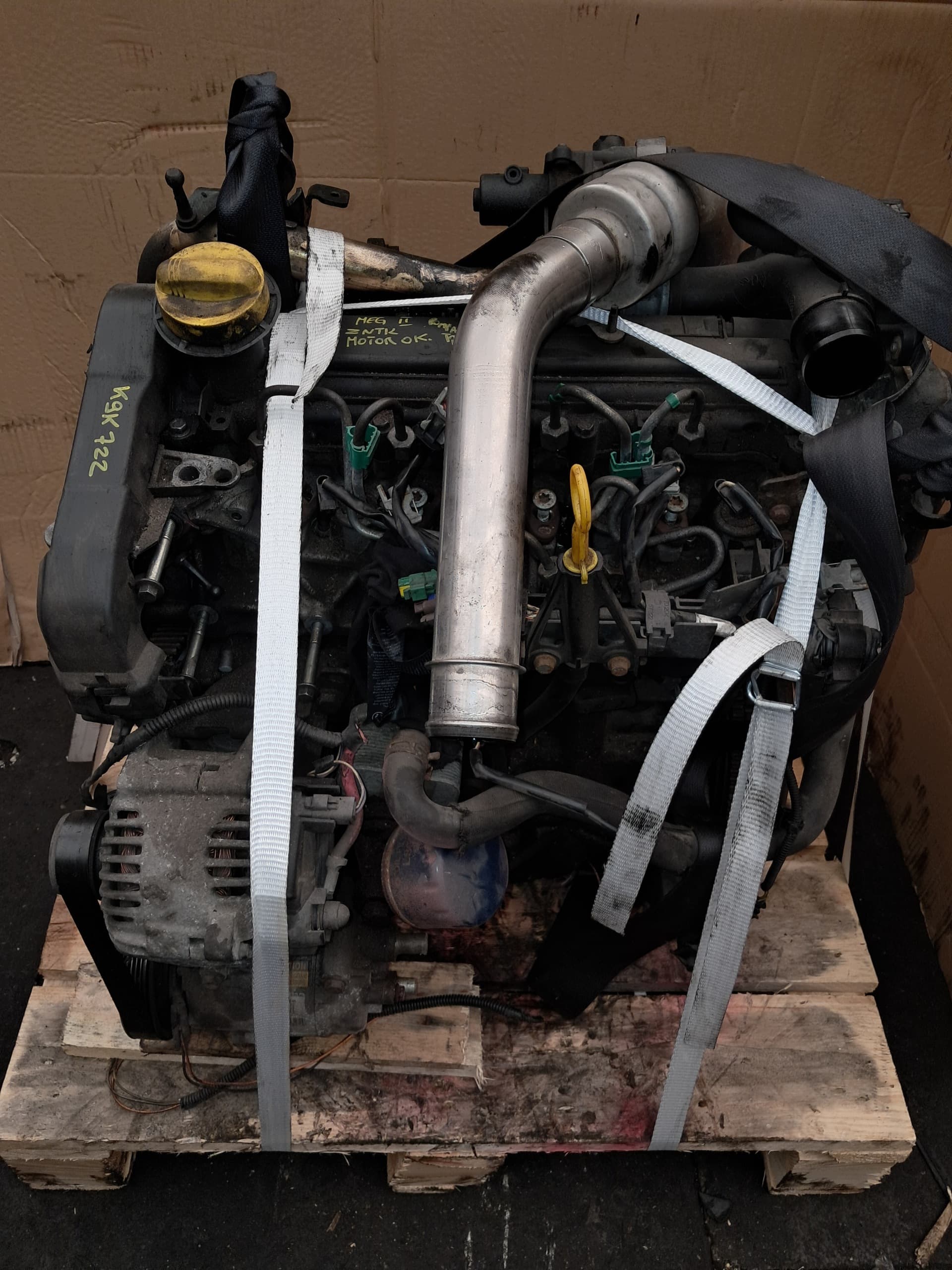 Moteur K9K 722 pour Renault Grand Scénic