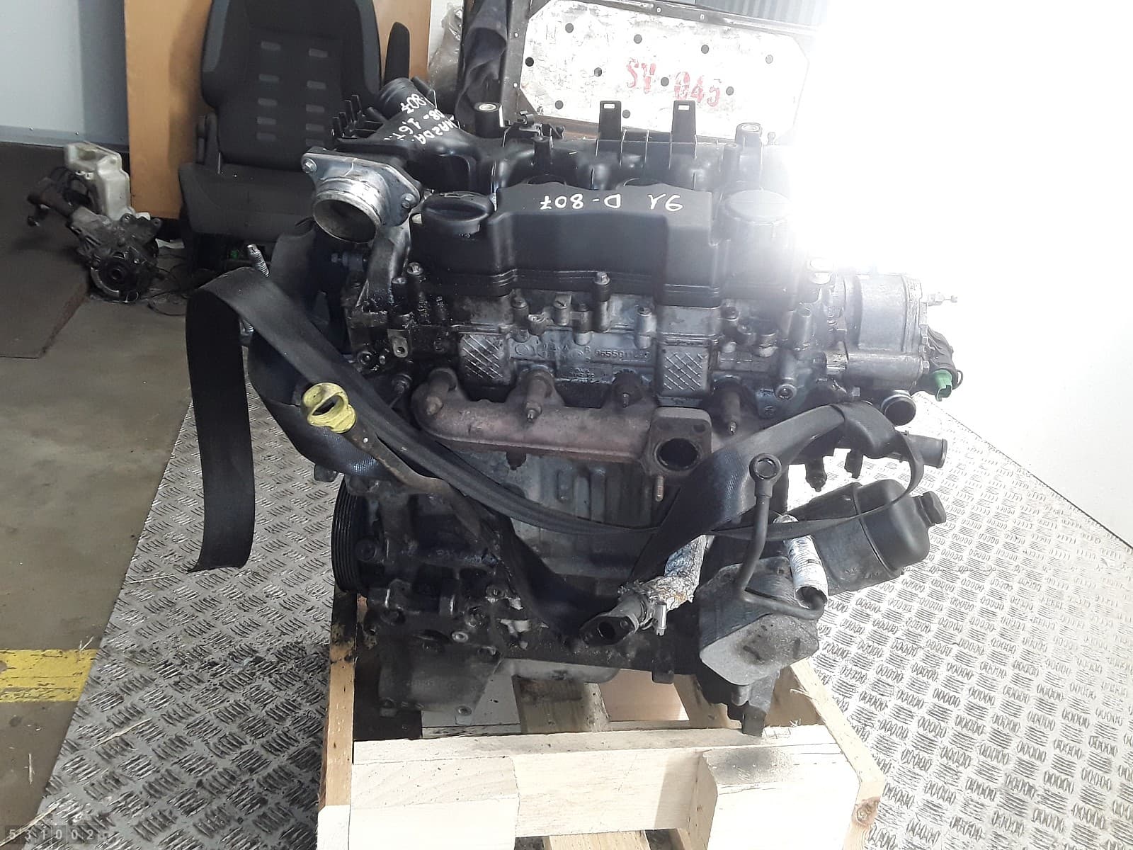 Moteur Y601 — vue 3