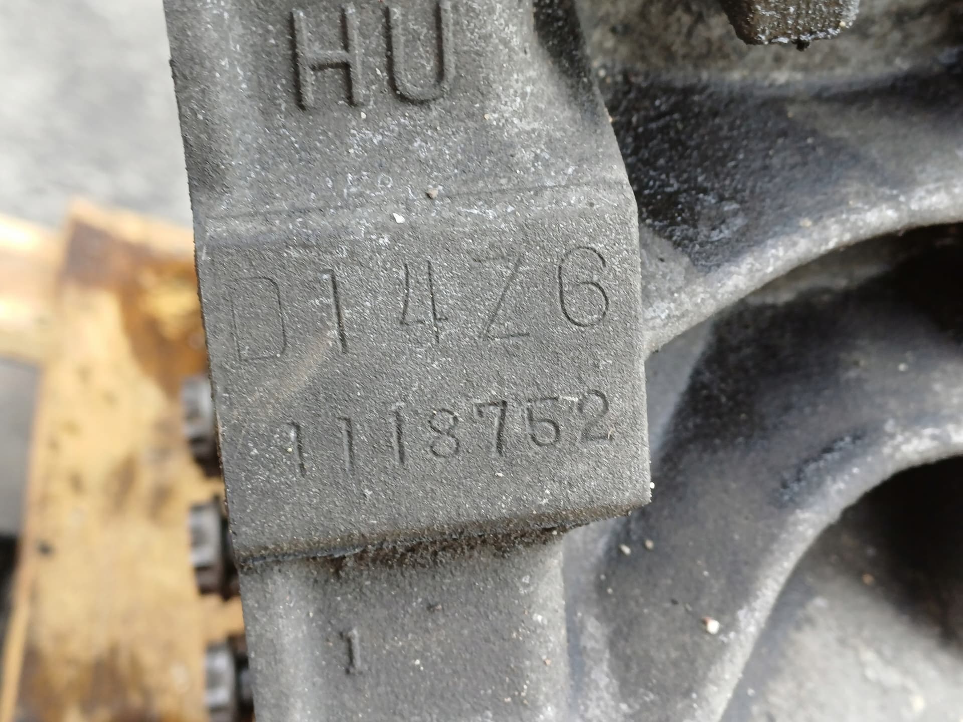 Moteur D14Z6 — vue 4