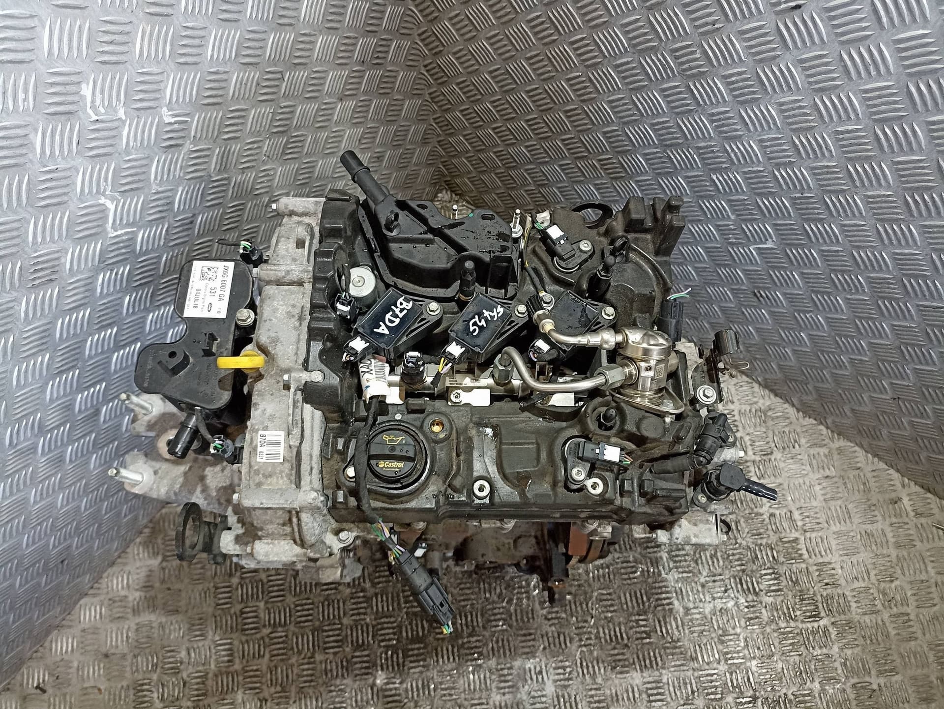 Moteur B7DA — vue 3