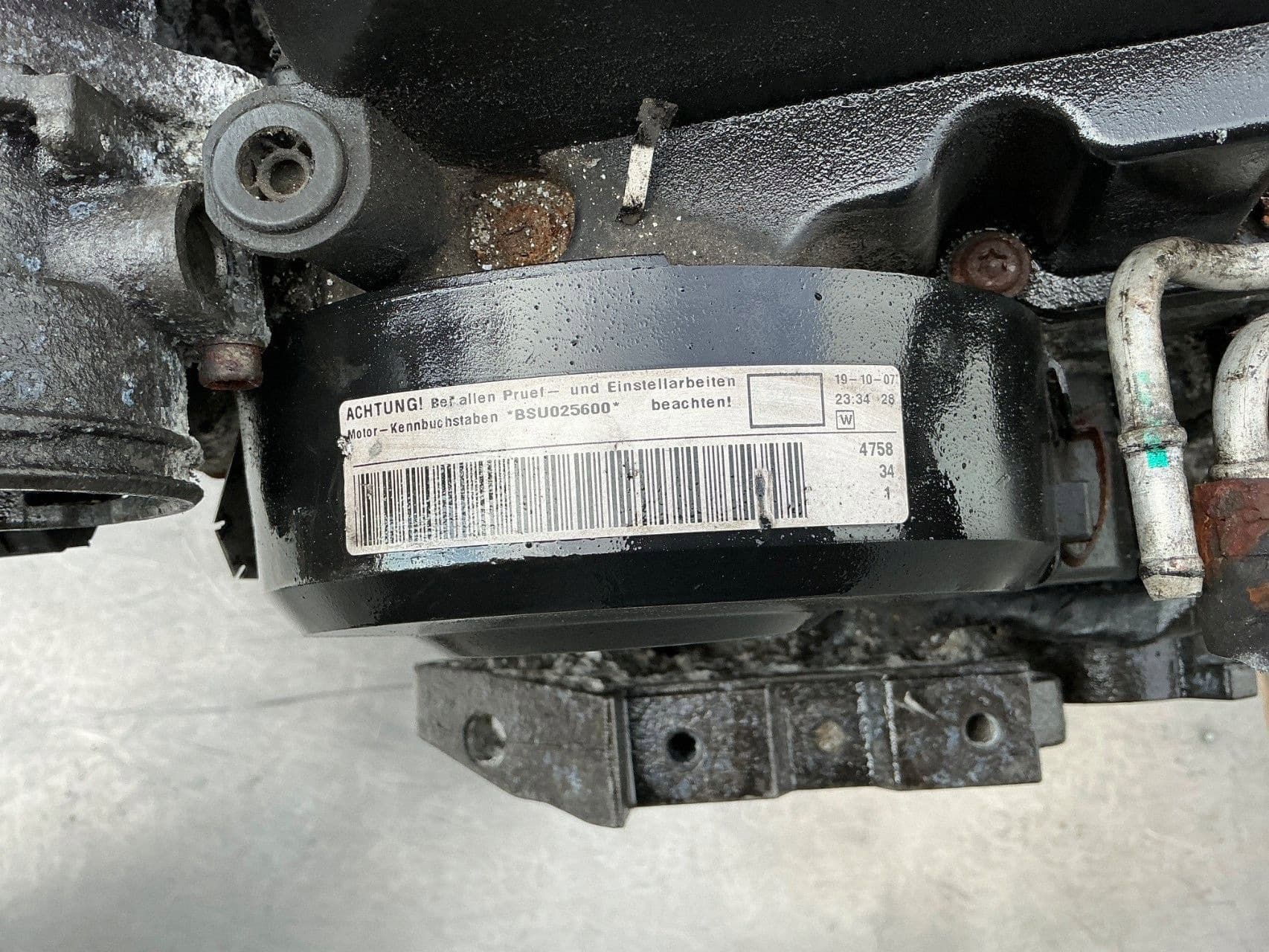 Moteur BSU — vue 11