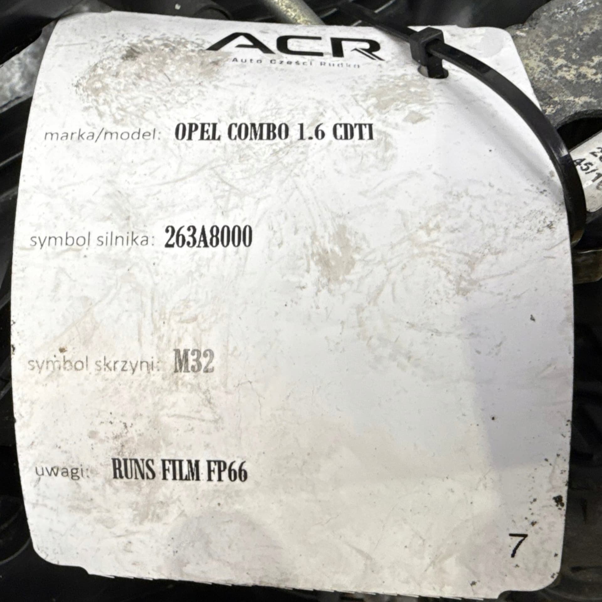 Moteur 263 A8.000 — vue 12