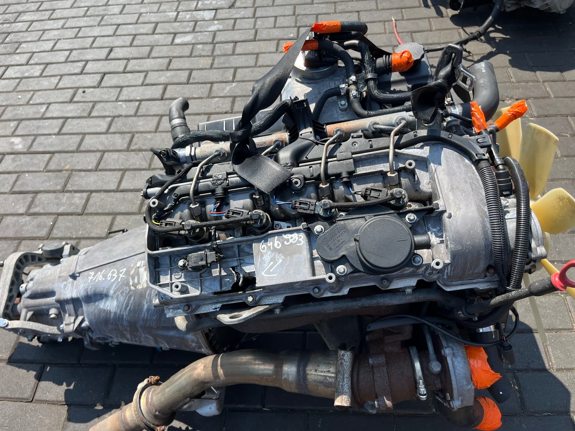 Moteur M 111.980 — vue 5