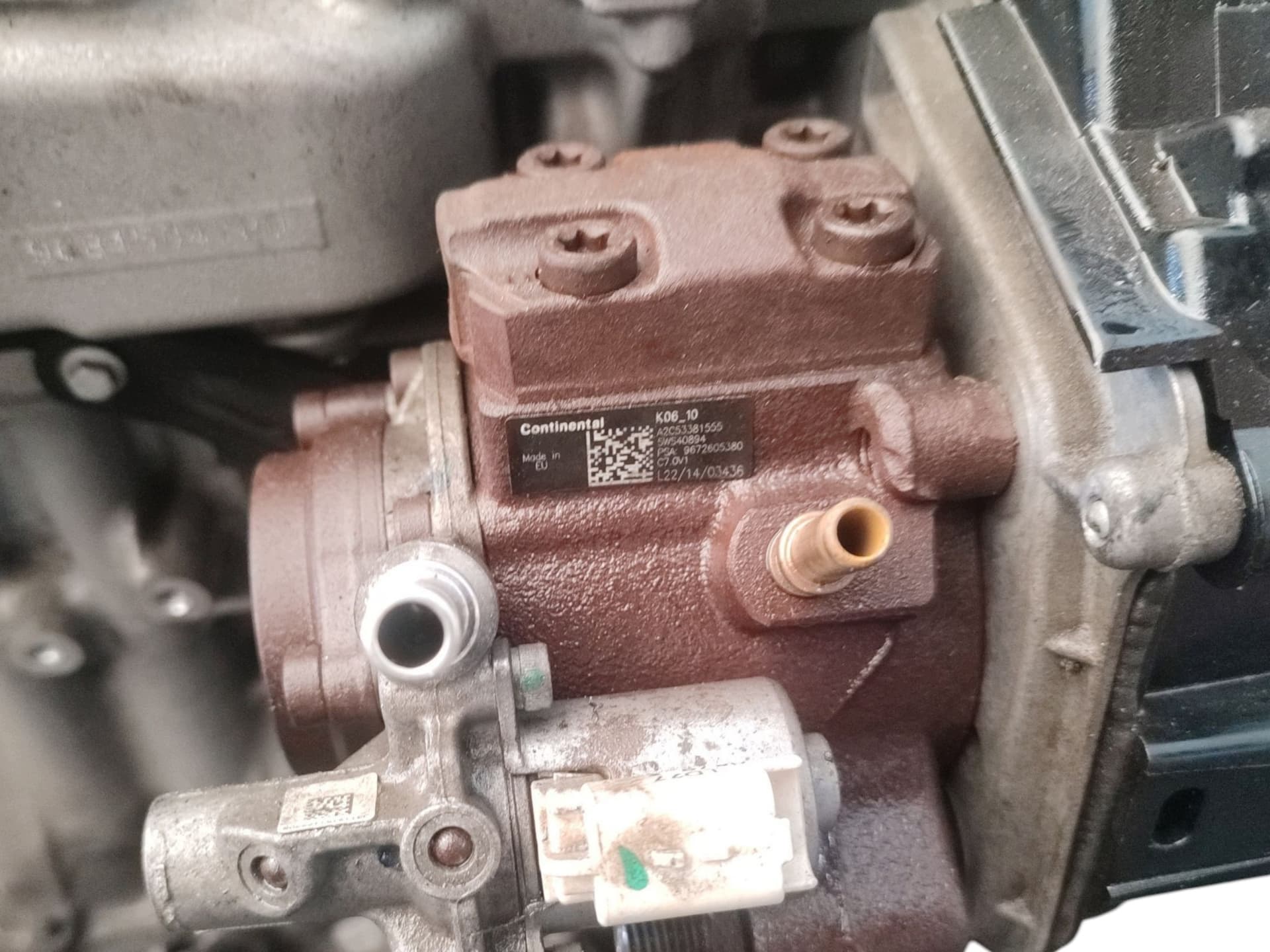 Moteur 9HR (DV6C) — vue 7