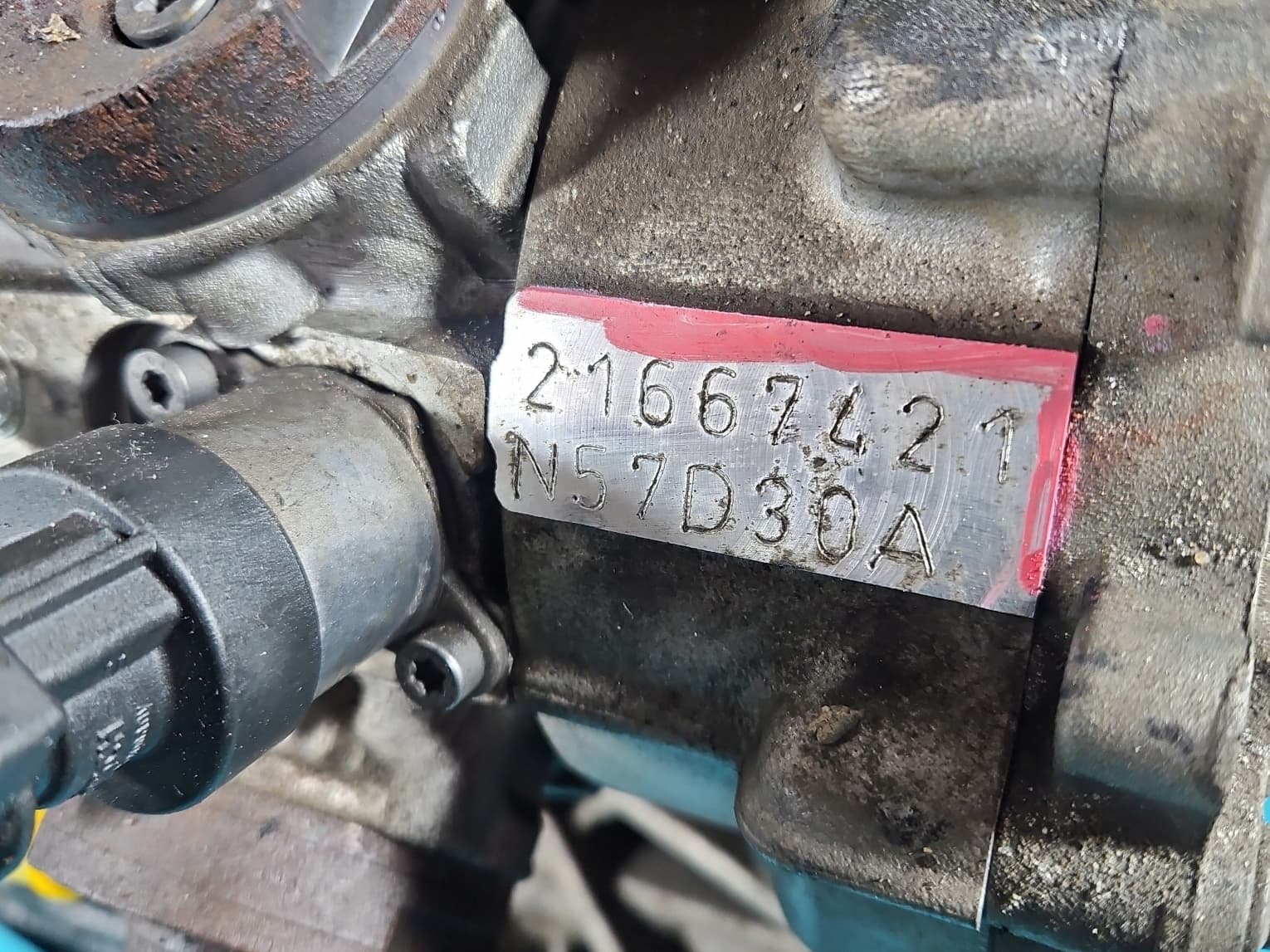 Moteur N57 D30 A — vue 7