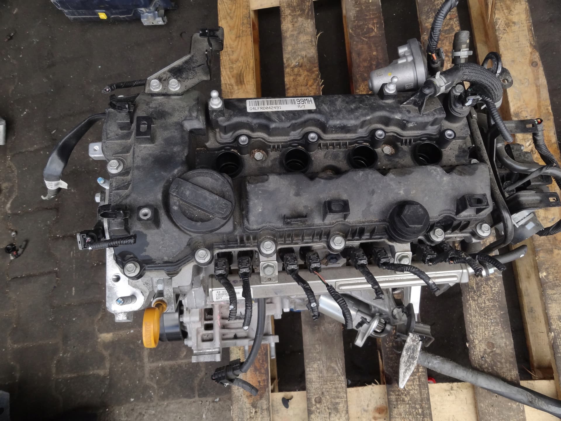 Moteur G4LF — vue 3