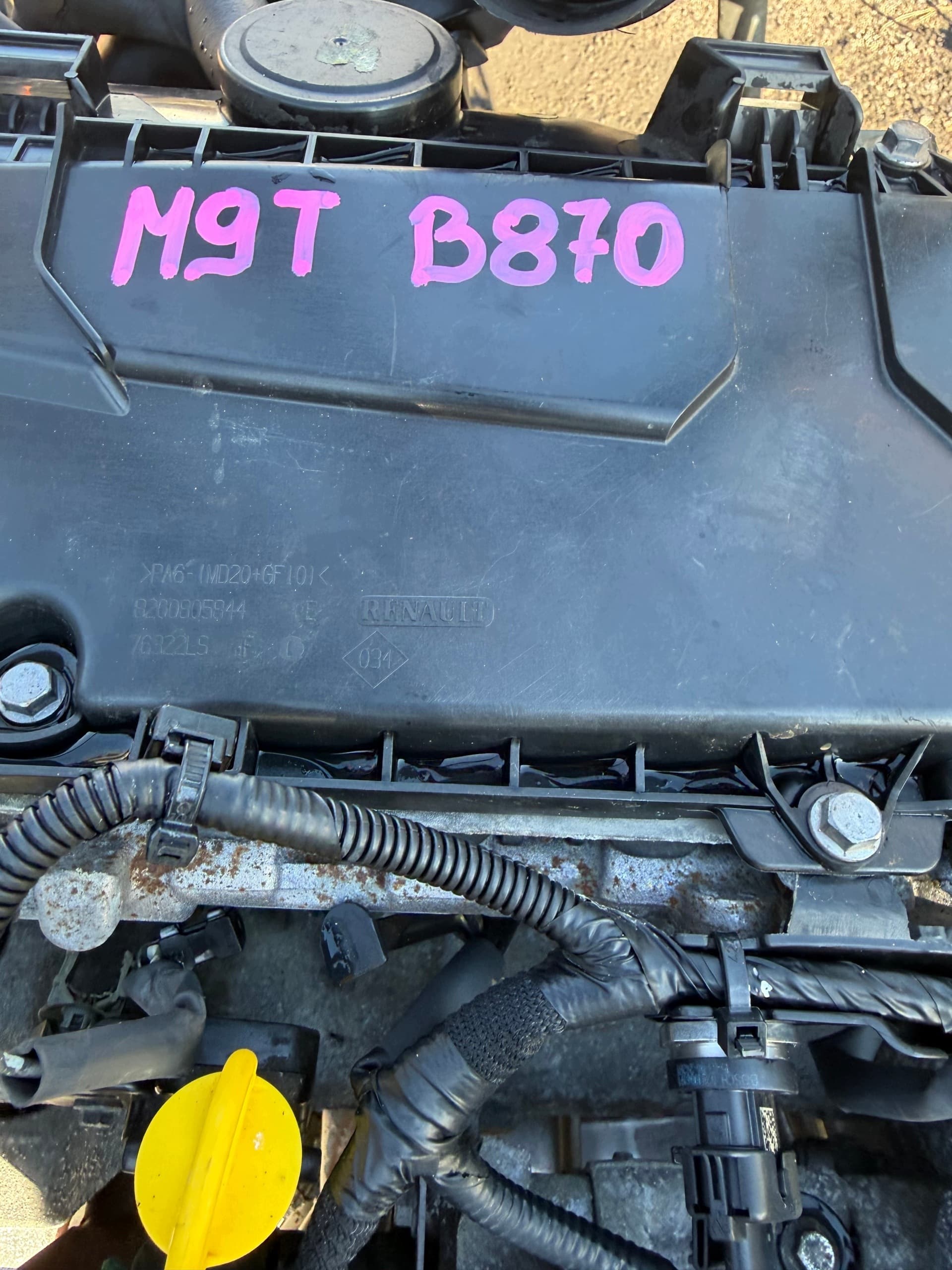 Moteur M9T 882 — vue 2