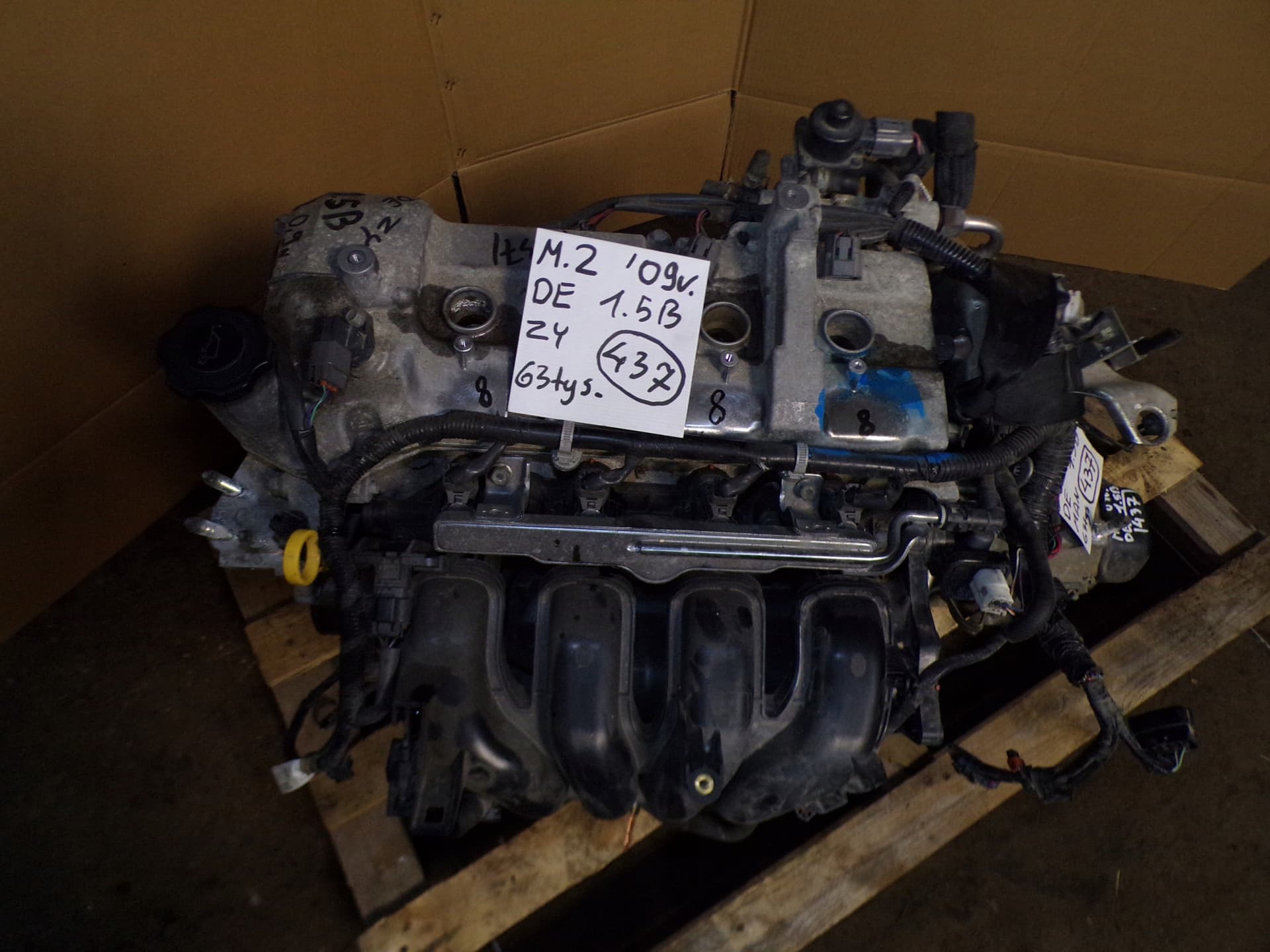 Moteur ZY84 pour Mazda 2