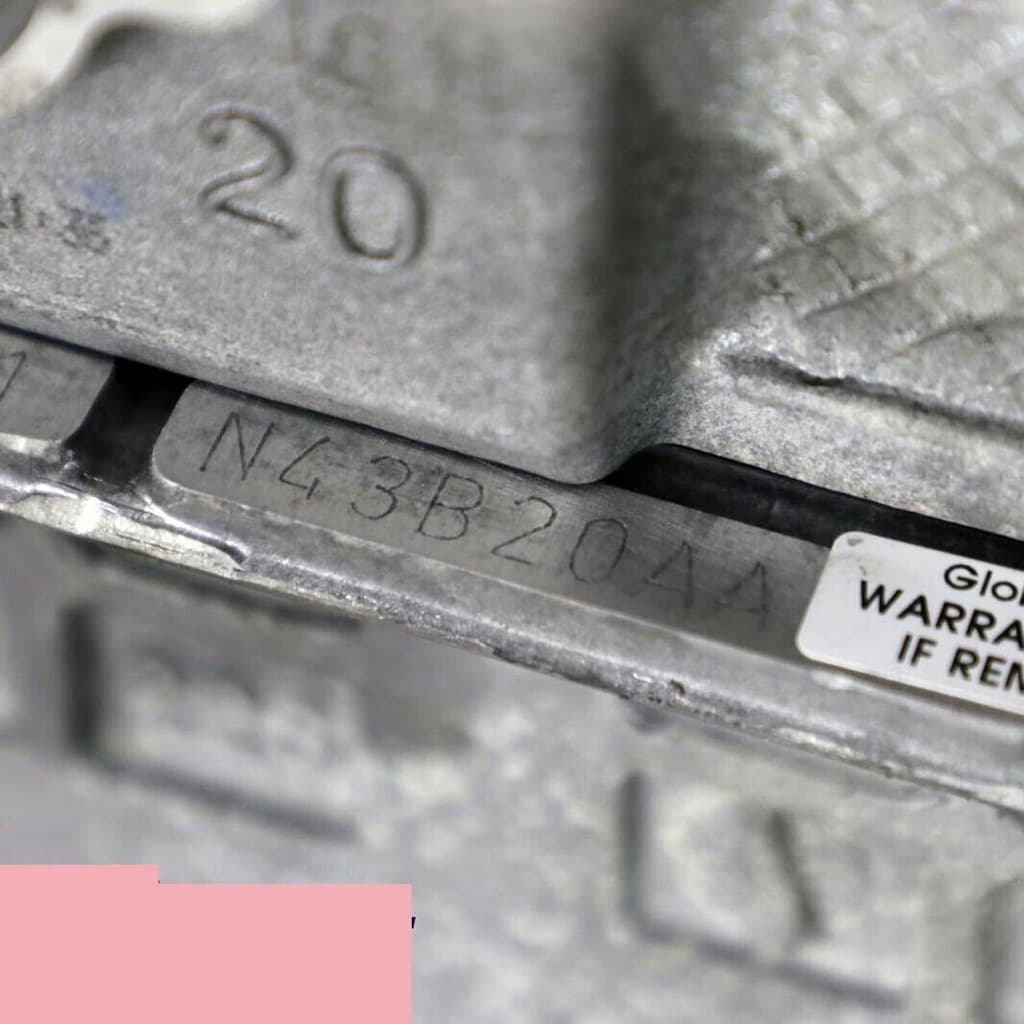 Moteur N43 B20 A — vue 4