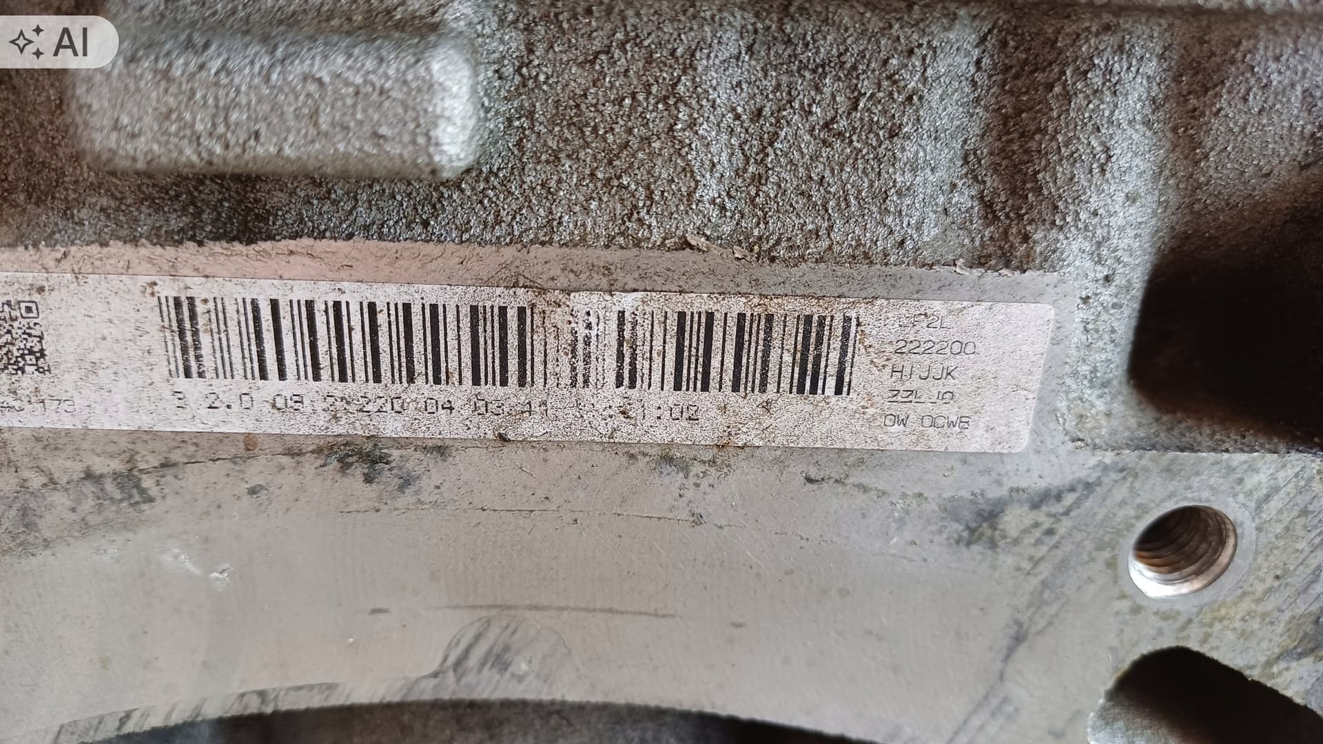 Moteur LF5H — vue 9