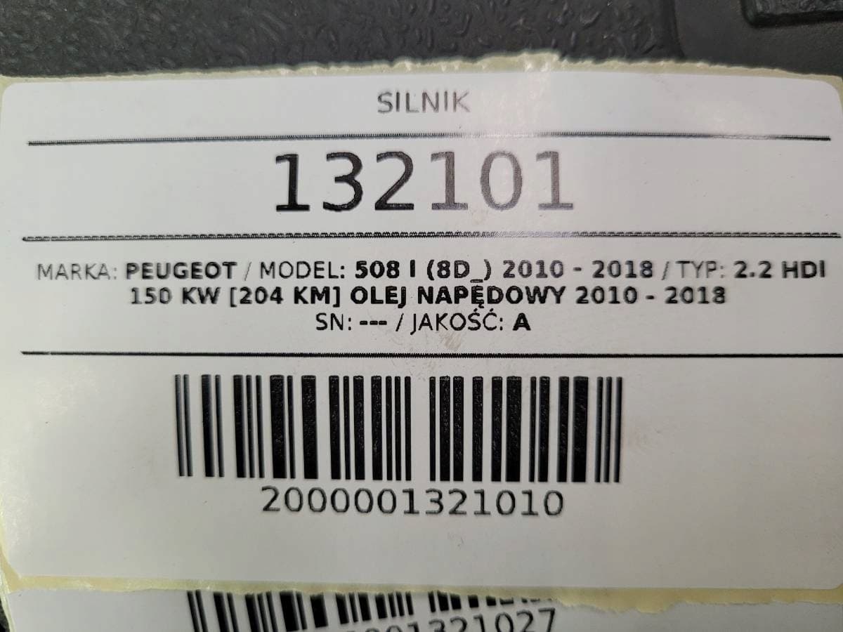Moteur 4HL (DW12C) — vue 11