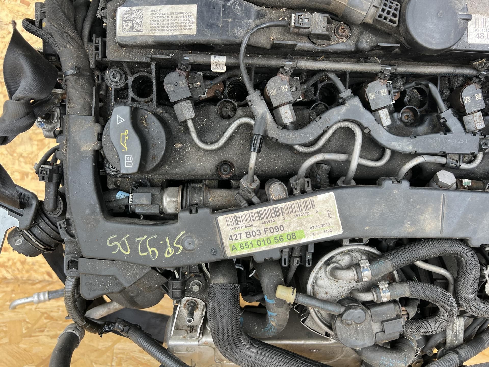 Moteur 651.930 — vue 7